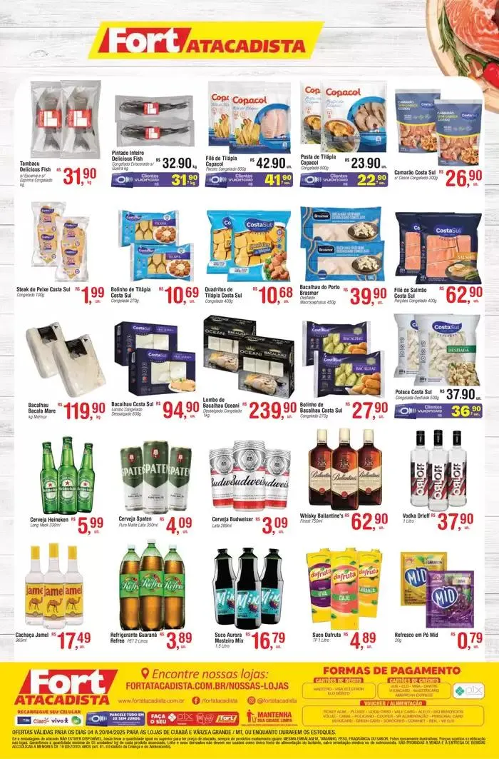 Encarte de MT Lamina Pescados 04 a 20 ABR 25 4 de abril até 20 de abril 2025 - Pagina 2