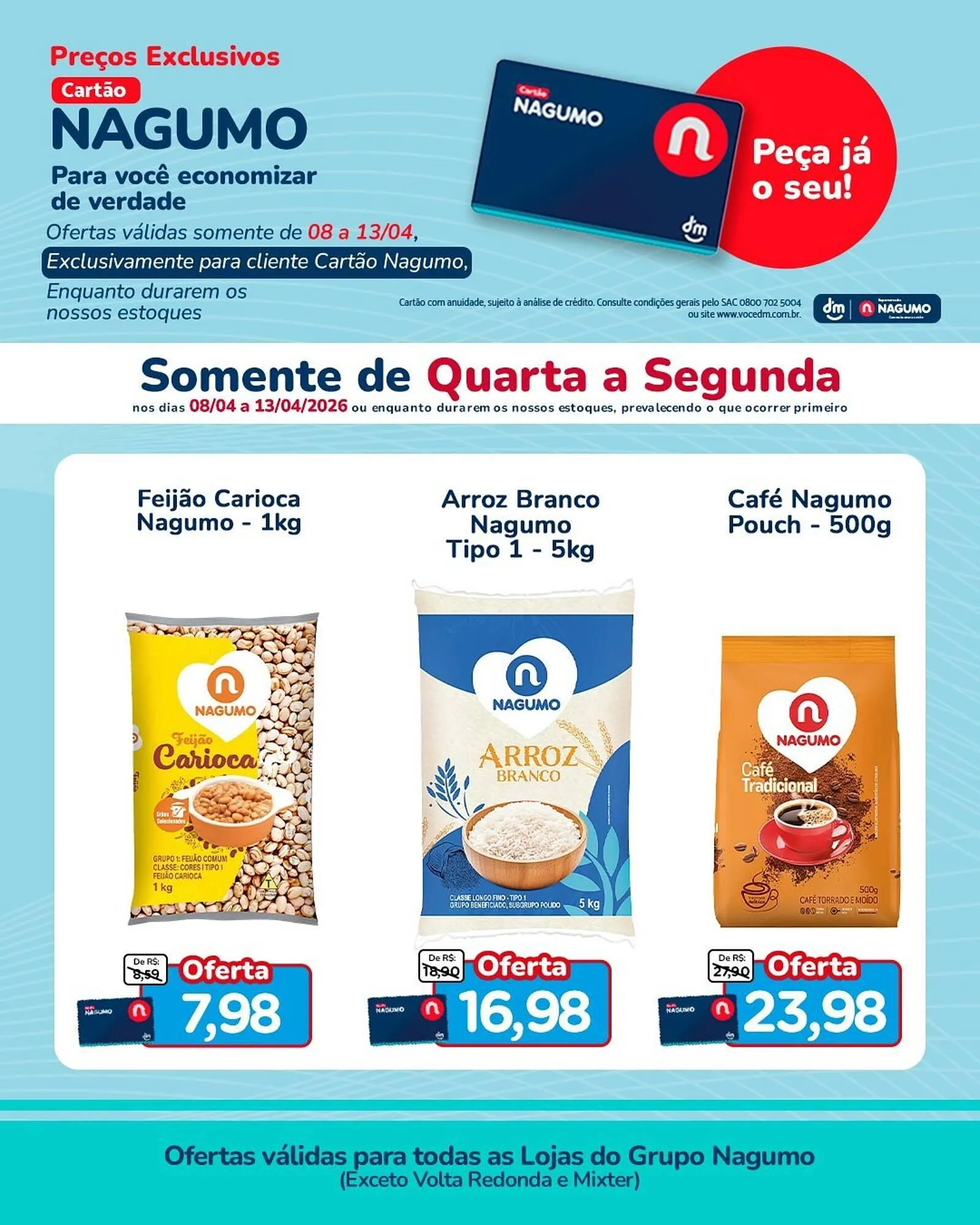 Encarte de Folheto Nagumo 12 de abril até 13 de abril 2026 - Pagina 1