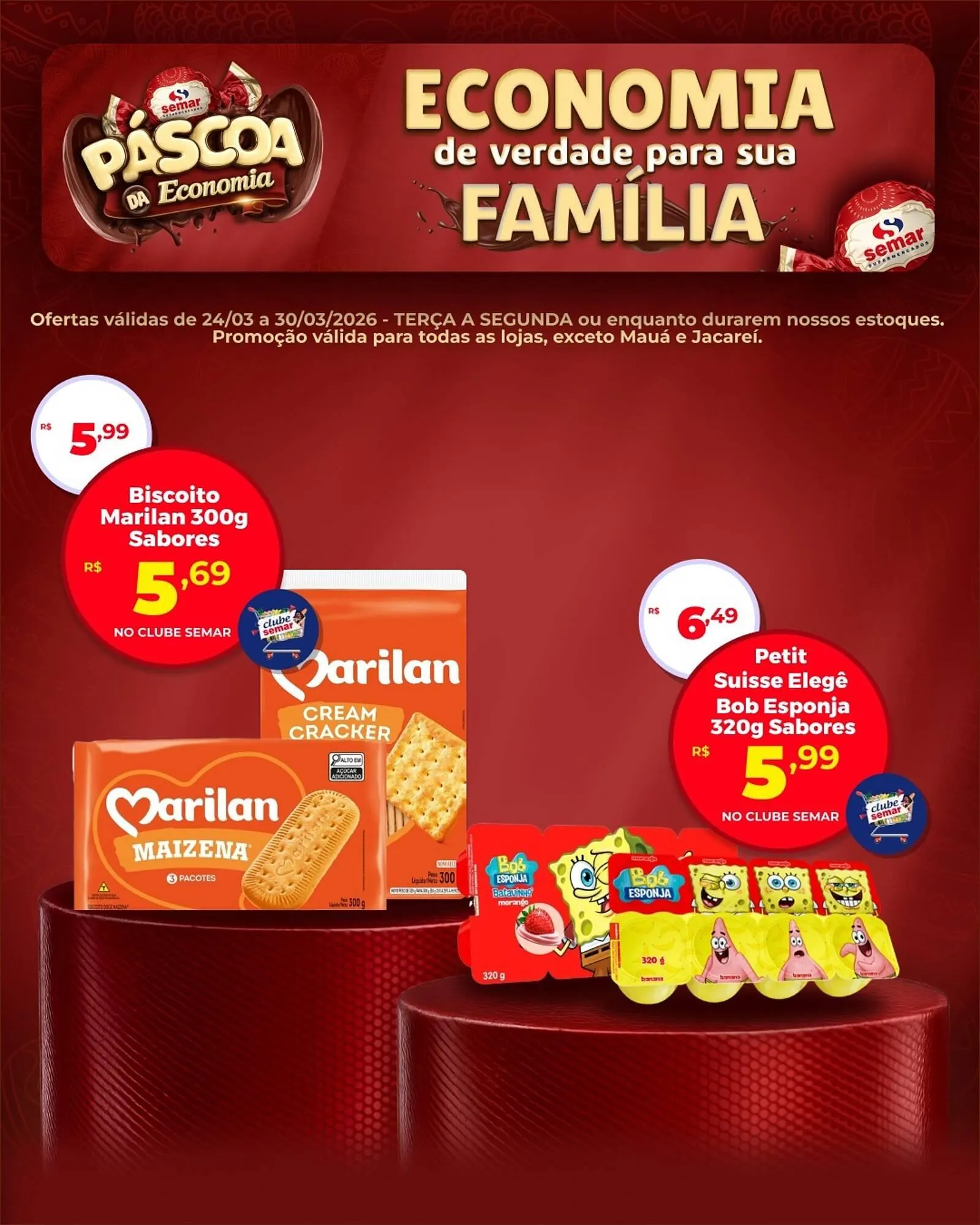 Encarte de Folheto Semar Supermercado 24 de março até 30 de março 2026 - Pagina 4