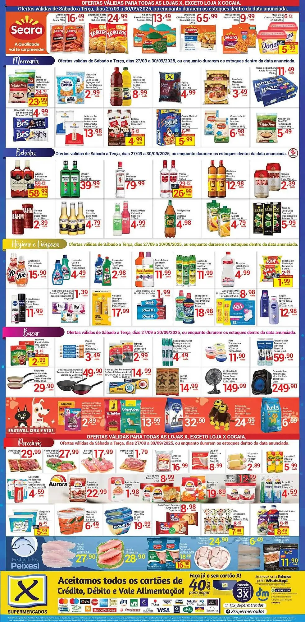Encarte de Folheto X Supermercados 27 de setembro até 30 de setembro 2025 - Pagina 2