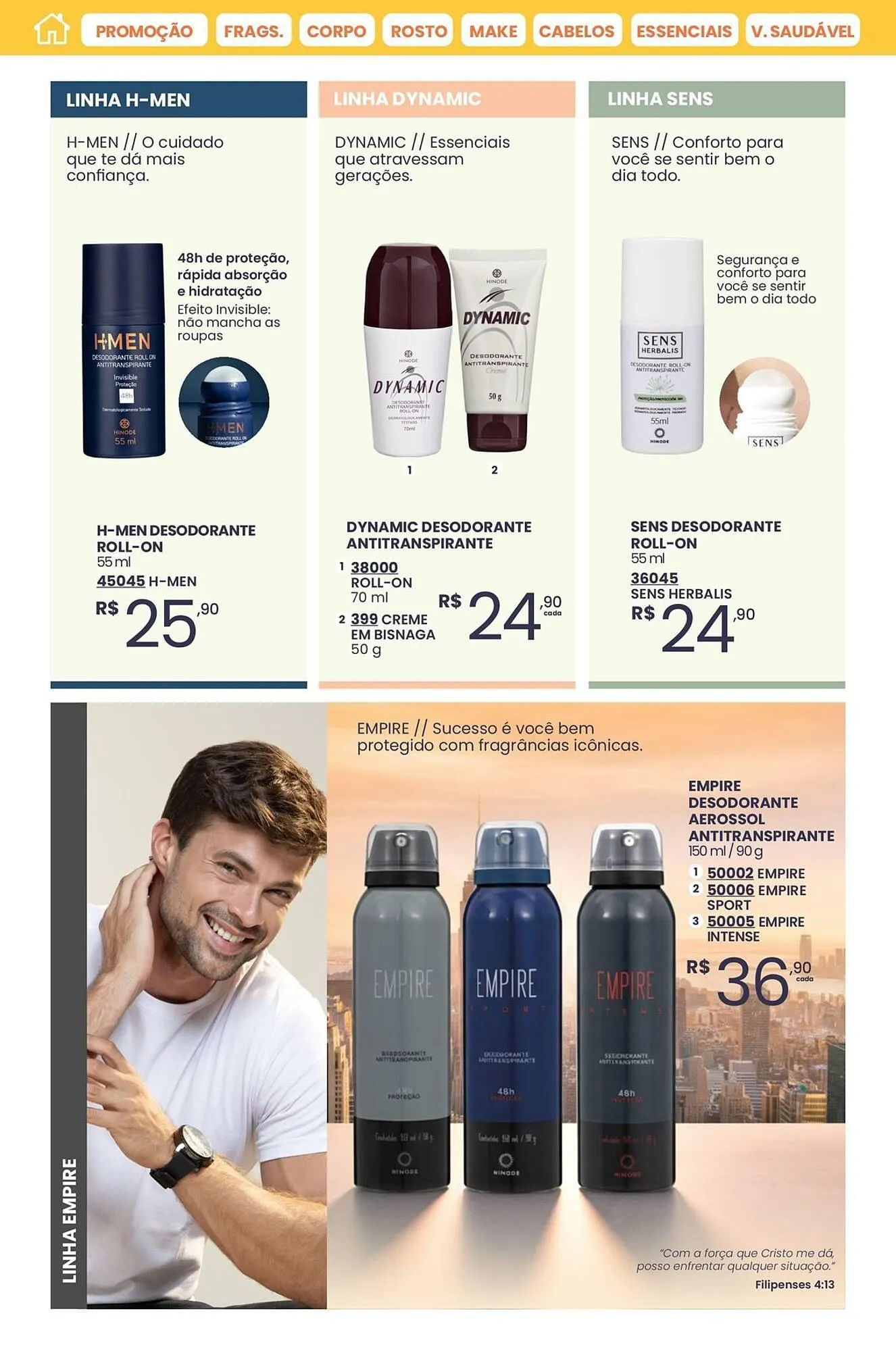 Encarte de Catálogo Hinode 1 de fevereiro até 28 de fevereiro 2026 - Pagina 36