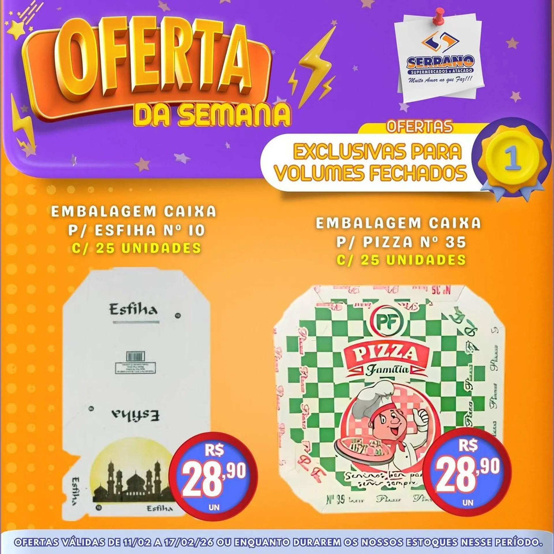 Encarte de Catálogo Serrano Supermercado 11 de fevereiro até 17 de fevereiro 2026 - Pagina 6