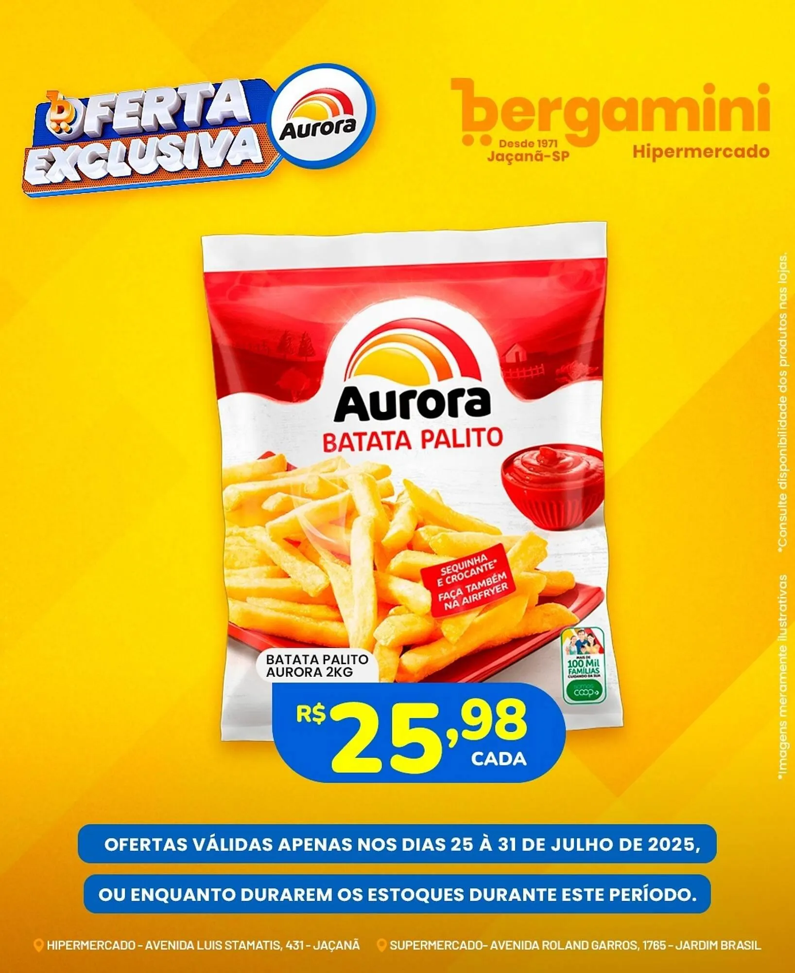 Encarte de Catálogo Supermercado Bergamini 25 de julho até 31 de julho 2025 - Pagina 2