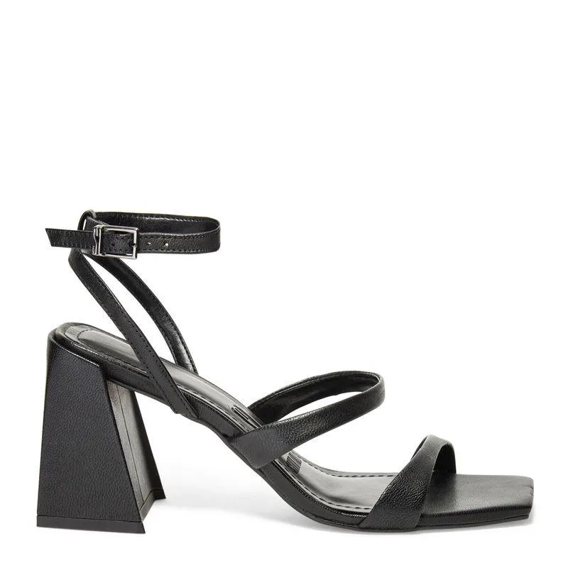 Sandalia Couro Pelica Soft Preto