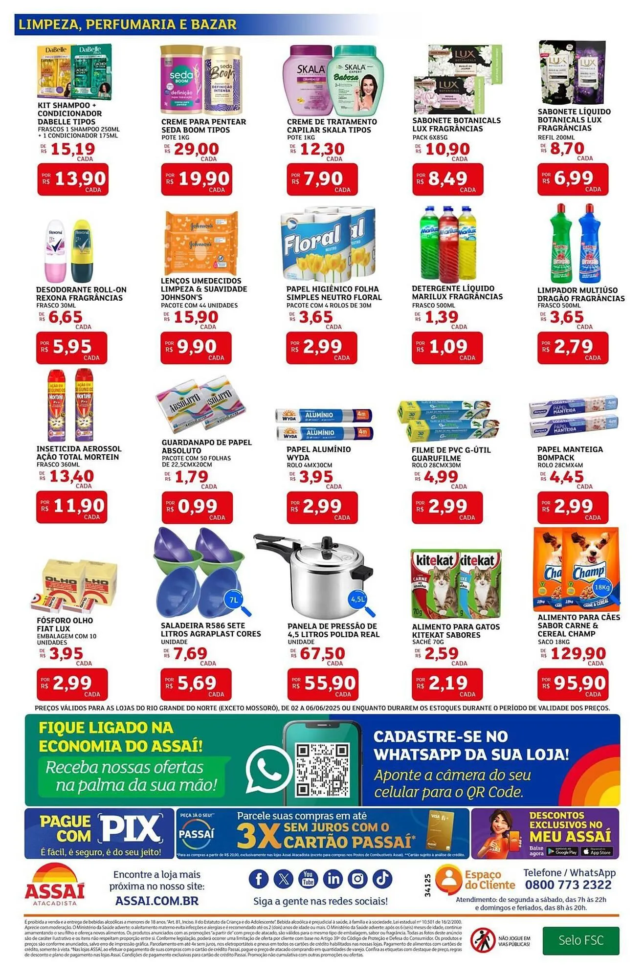 Encarte de Catálogo Assaí Atacadista 2 de junho até 6 de junho 2025 - Pagina 4