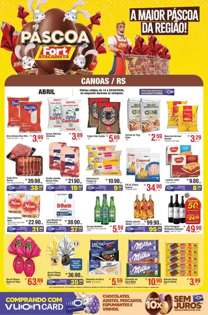 Encarte de Melhores ofertas para todos os clientes 14 de abril até 20 de abril 2025 - Pagina 1