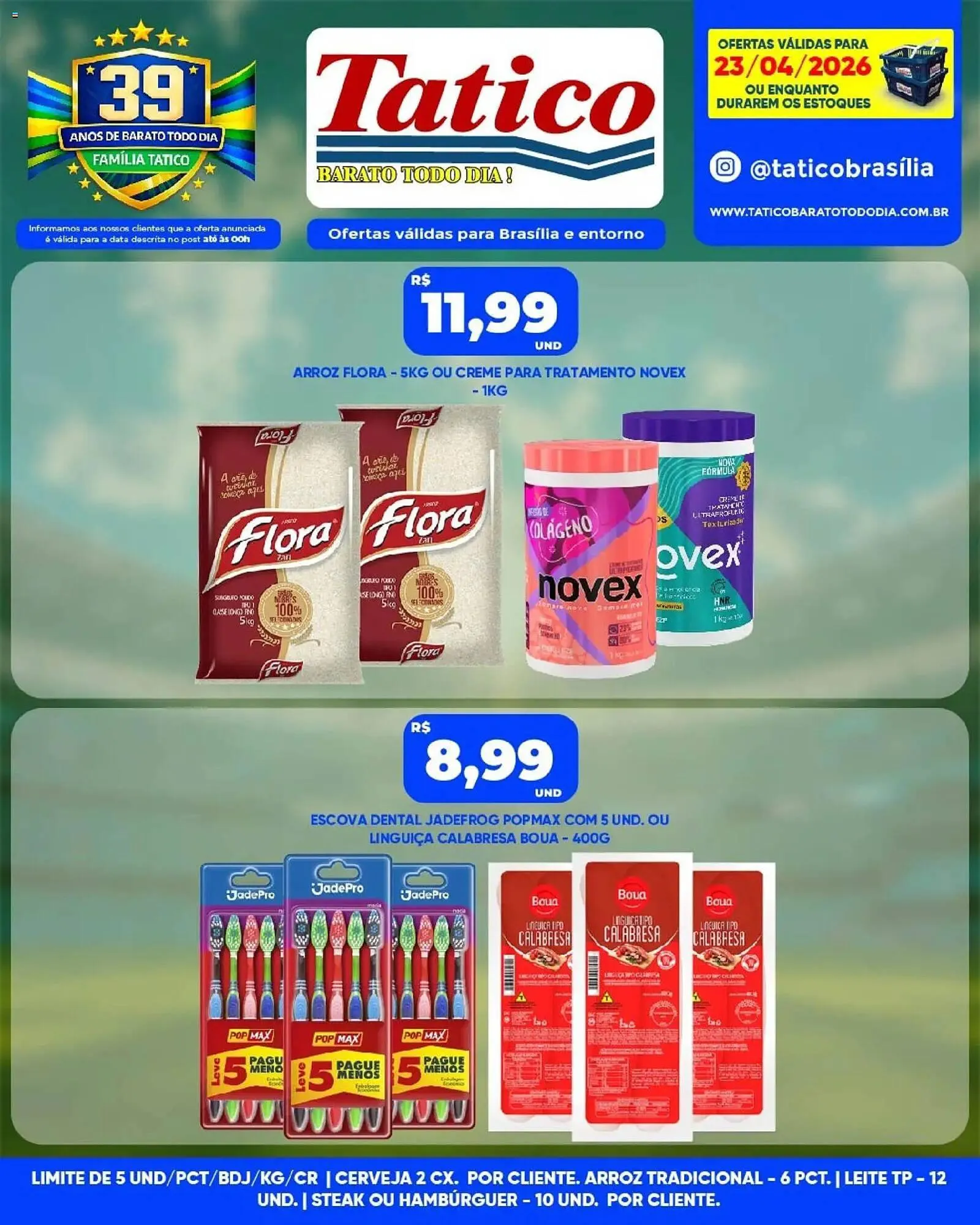 Encarte de Tabloide Tatico 24 de abril até 24 de abril 2026 - Pagina 36