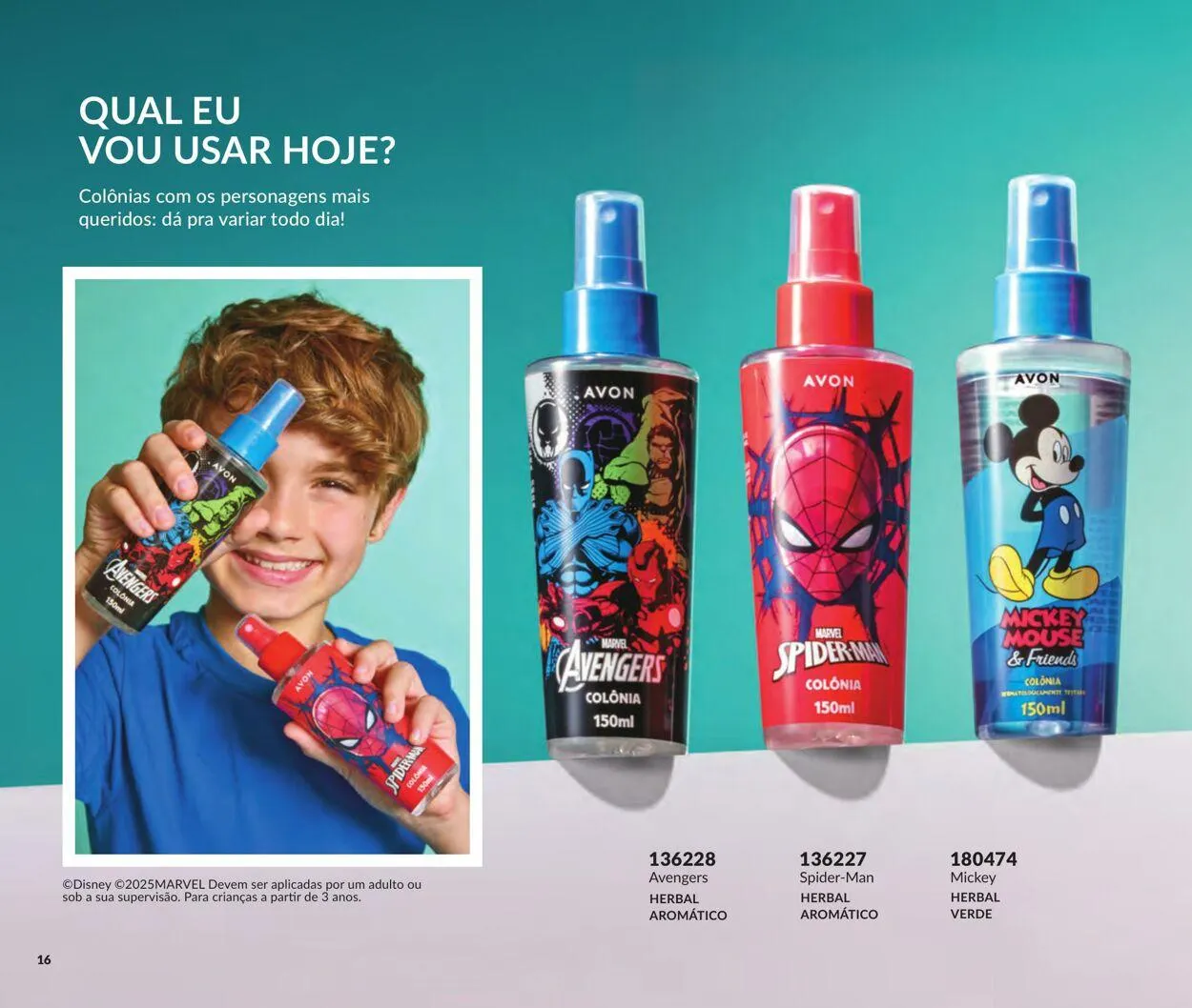 Encarte de Avon 16 de julho até 30 de julho 2025 - Pagina 16