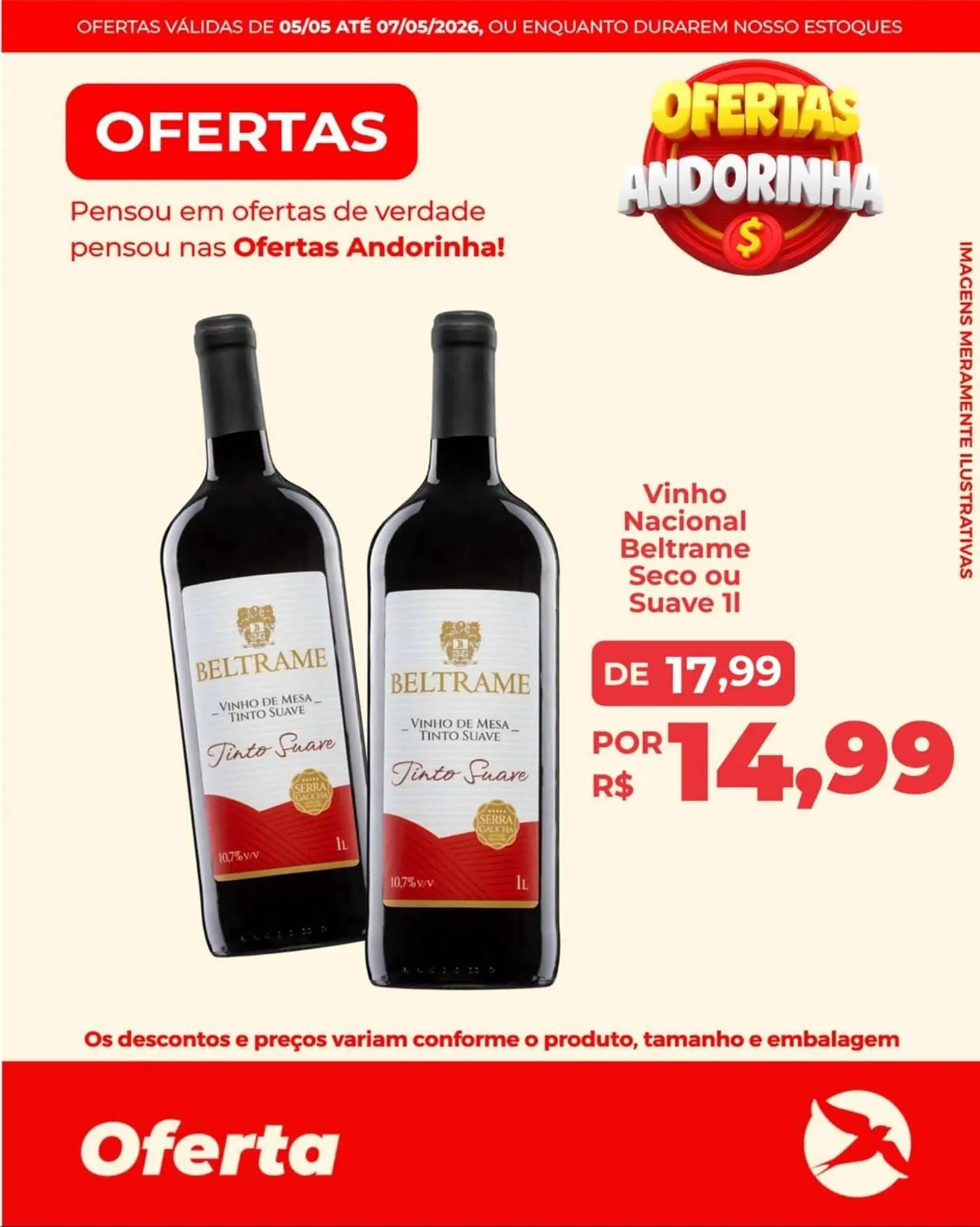 Encarte de Folheto Andorinha Hipermercado 5 de maio até 7 de maio 2026 - Pagina 13