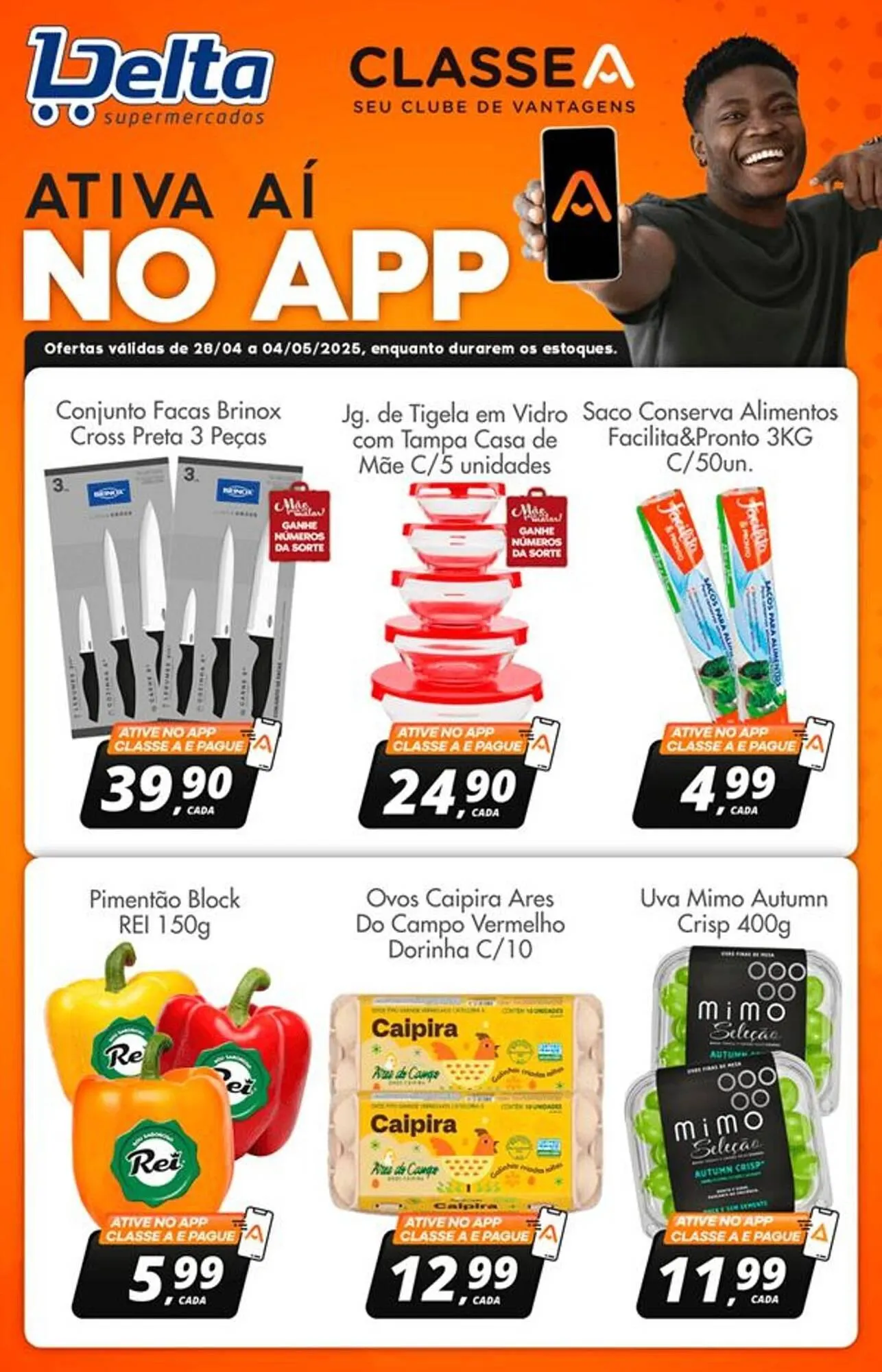 Encarte de Catálogo Delta Supermercados 28 de abril até 4 de maio 2025 - Pagina 4