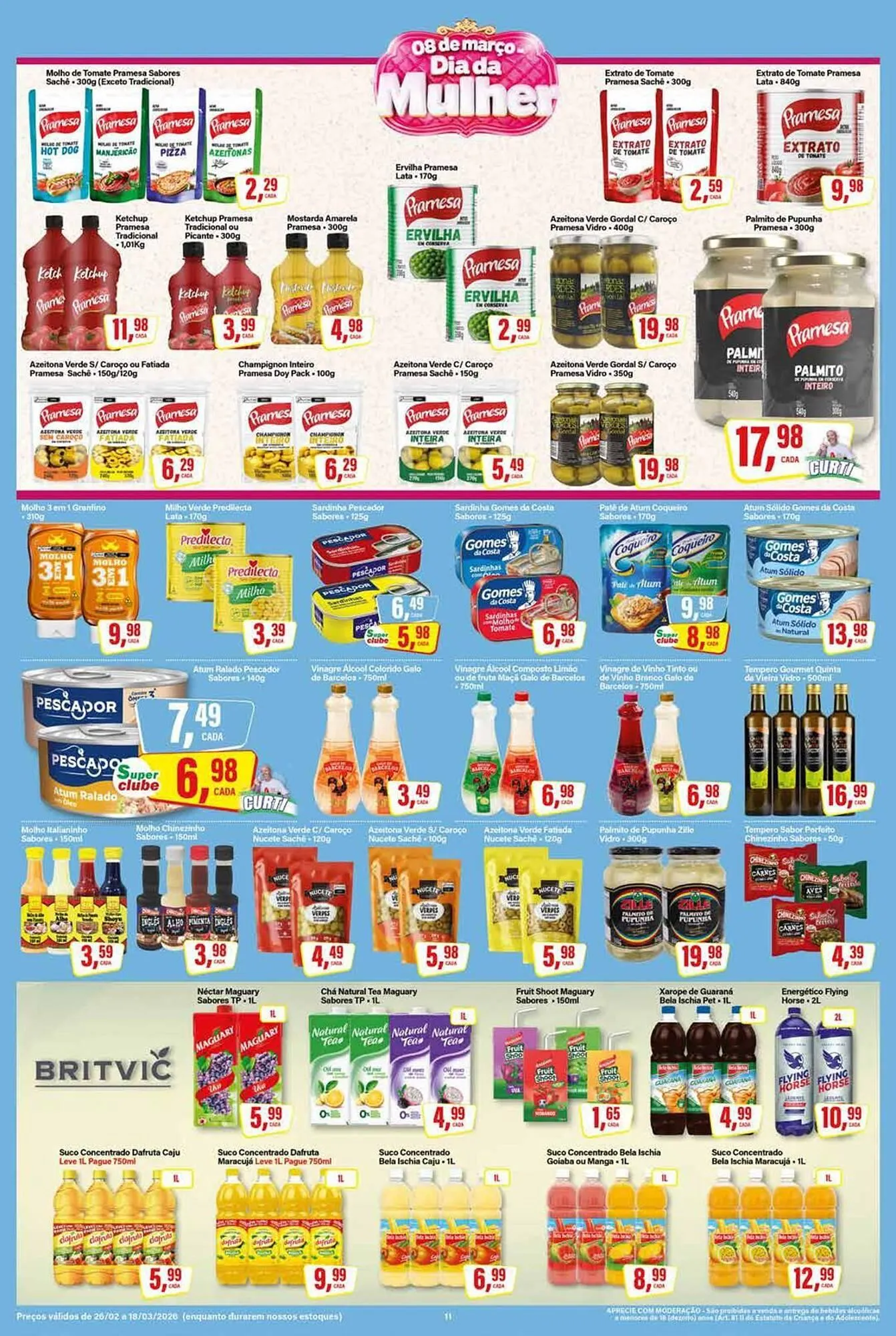 Encarte de Encarte Rede Supermarket 16 de março até 18 de março 2026 - Pagina 11