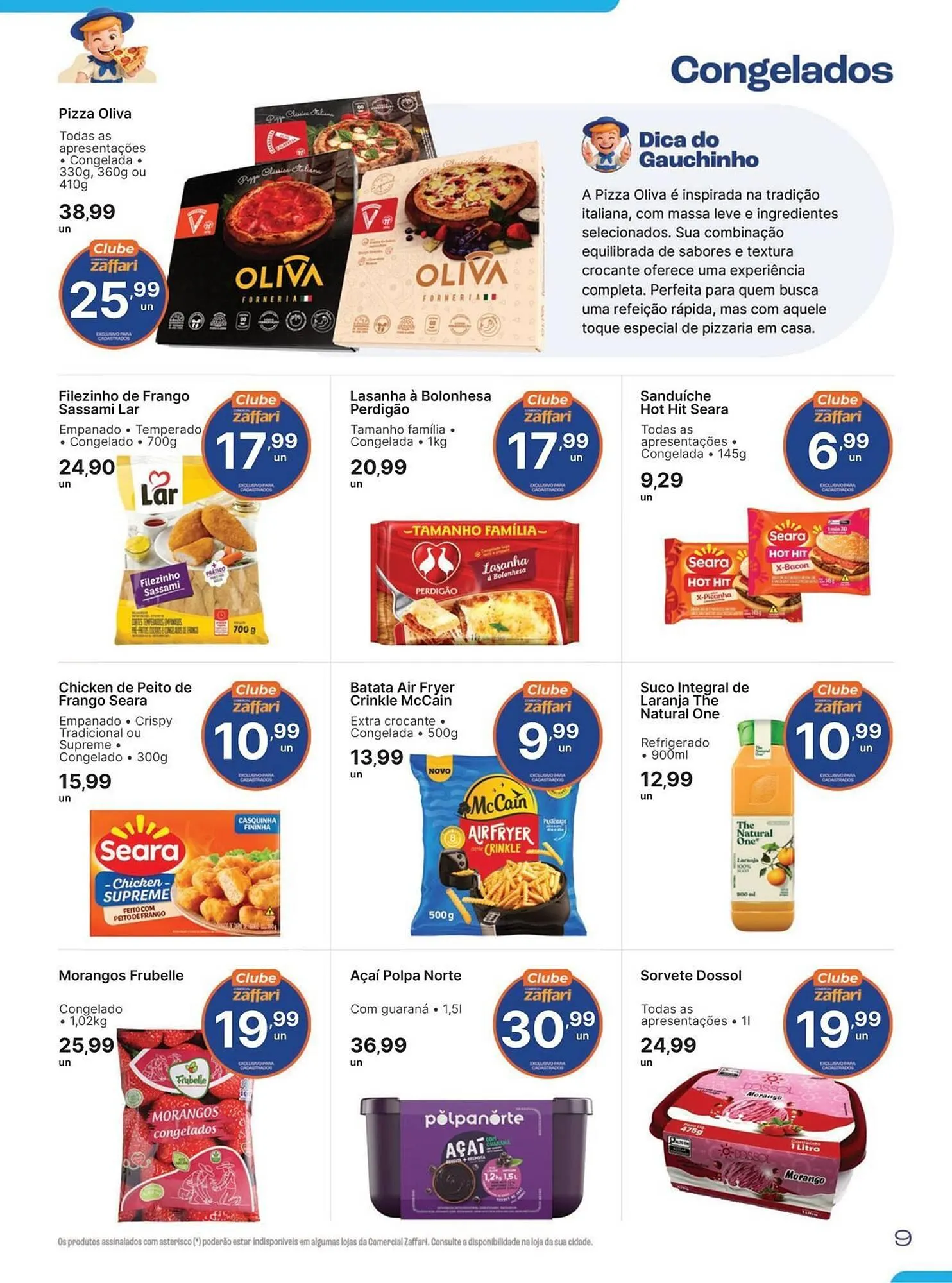 Encarte de Encarte Comercial Zaffari 18 de fevereiro até 1 de março 2026 - Pagina 9