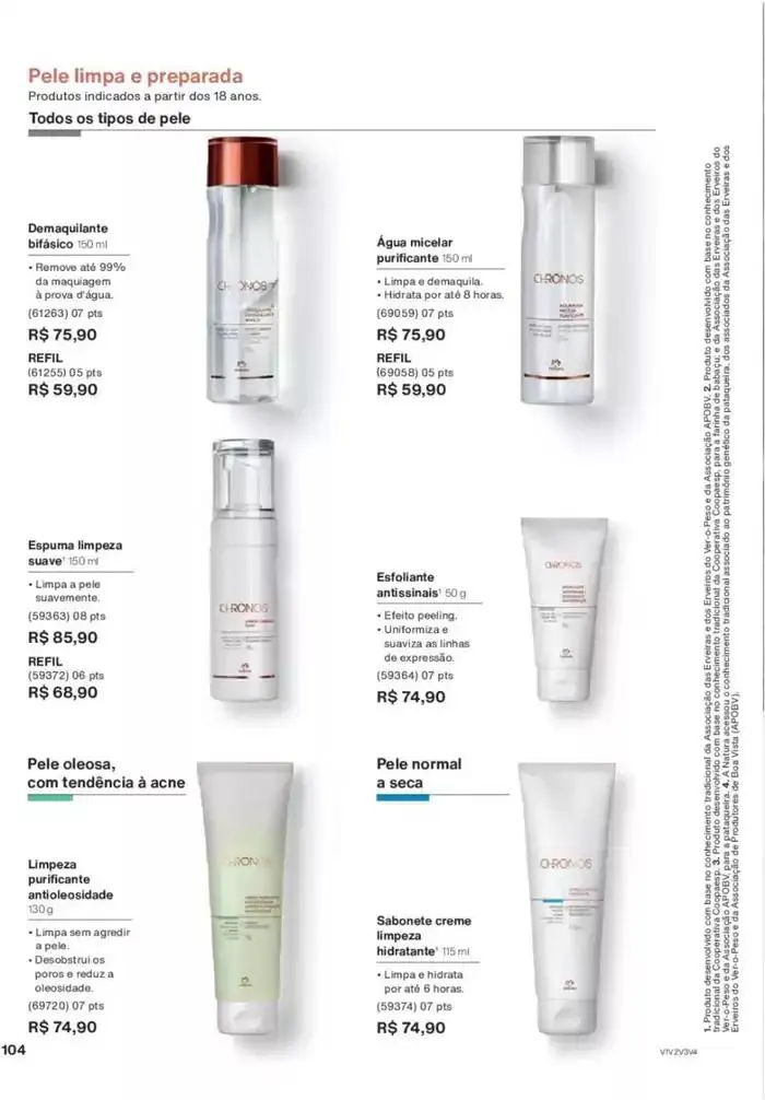 Encarte de Revista Natura Ciclo 18 11 de novembro até 31 de dezembro 2024 - Pagina 5