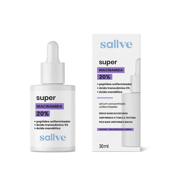 Sérum Niacinamida 20% Sallve 30ml