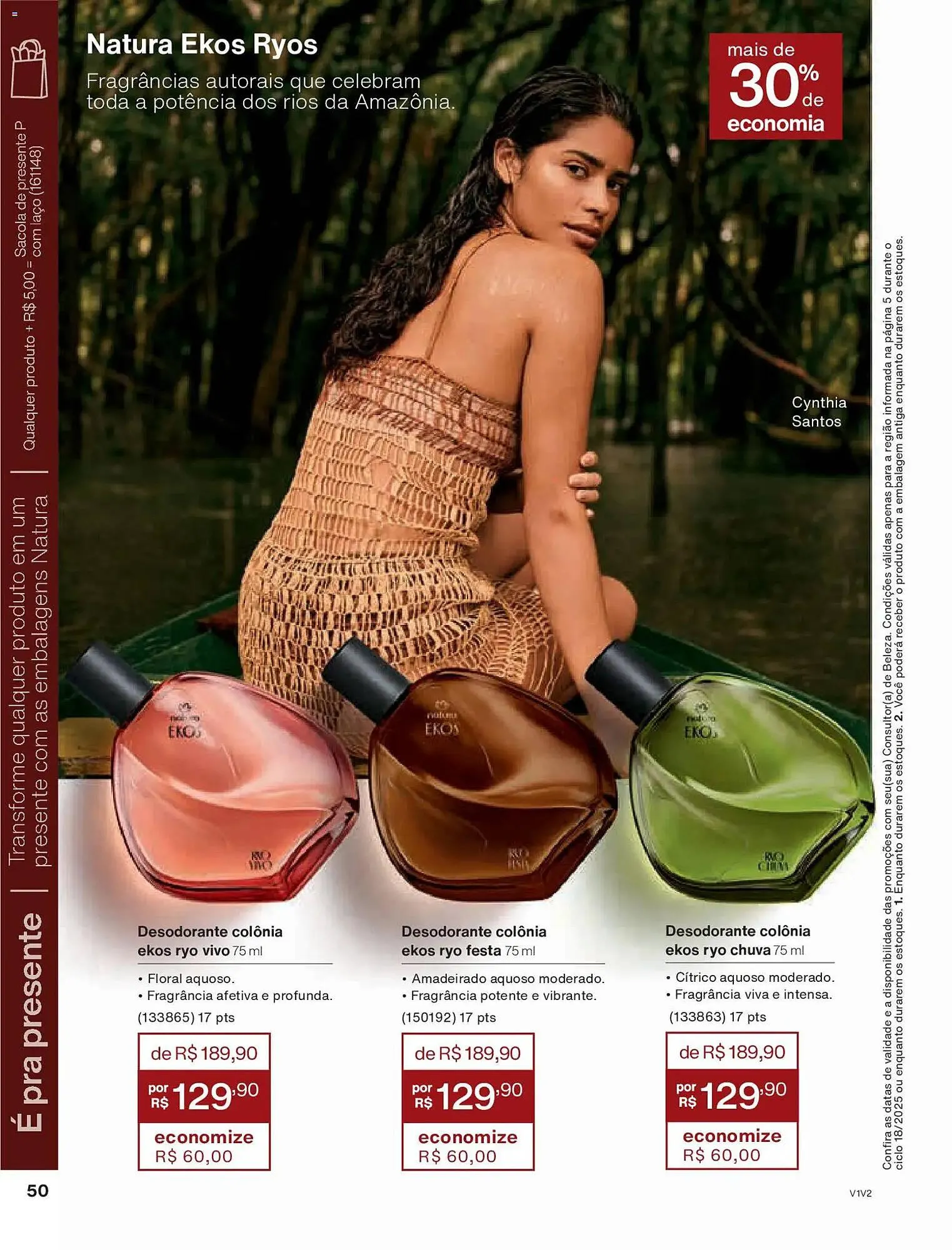 Encarte de Catálogo Natura 30 de outubro até 27 de novembro 2025 - Pagina 50