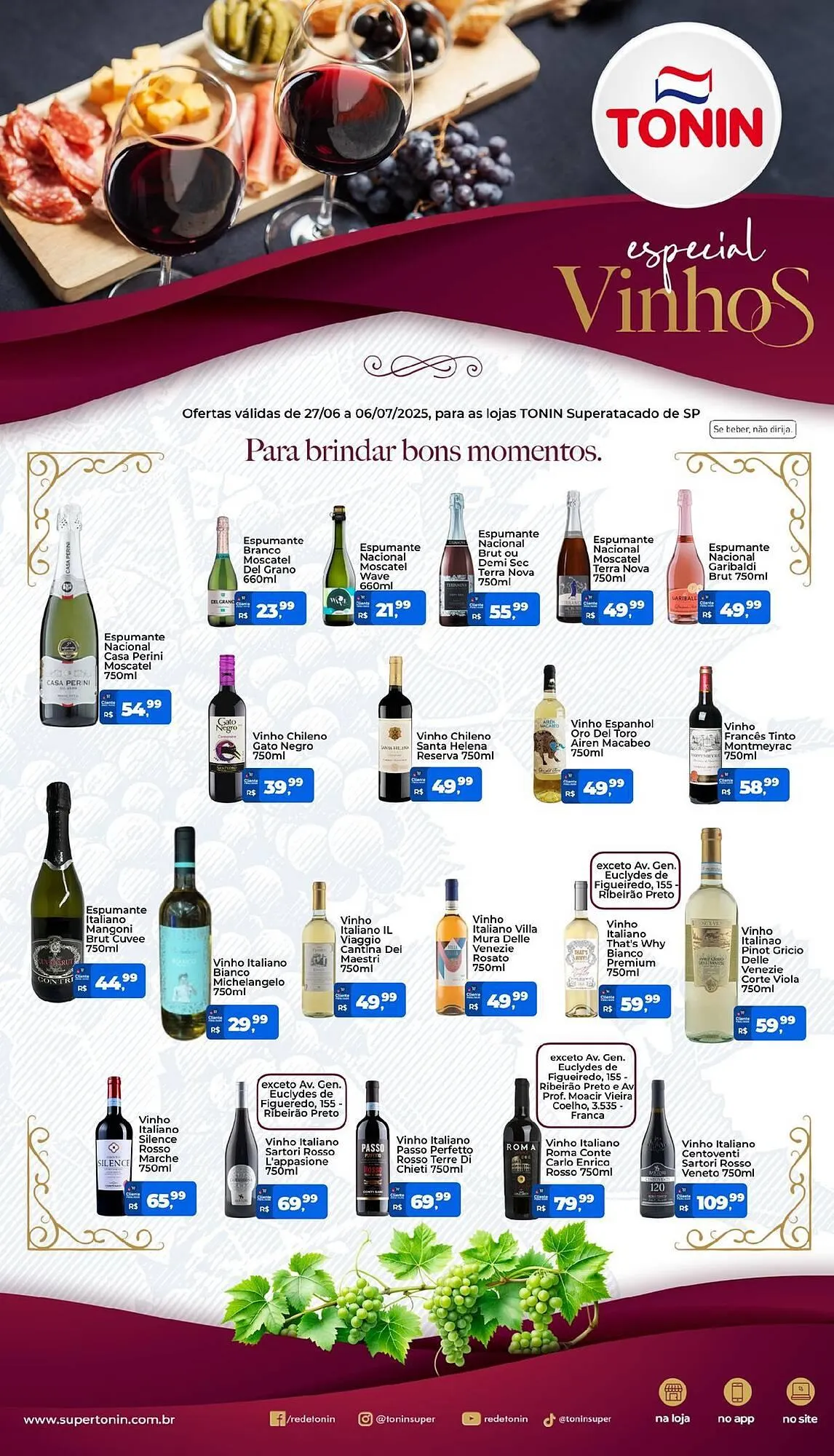 Encarte de Catálogo Tonin Superatacado 30 de junho até 6 de julho 2025 - Pagina 1