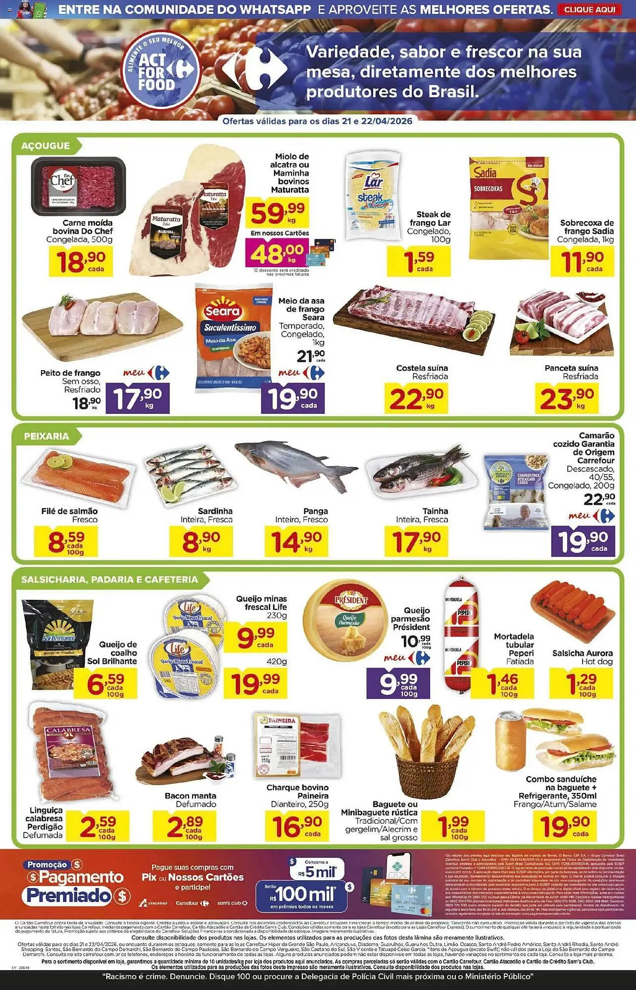 Encarte de Folheto Carrefour 21 de abril até 22 de abril 2026 - Pagina 2