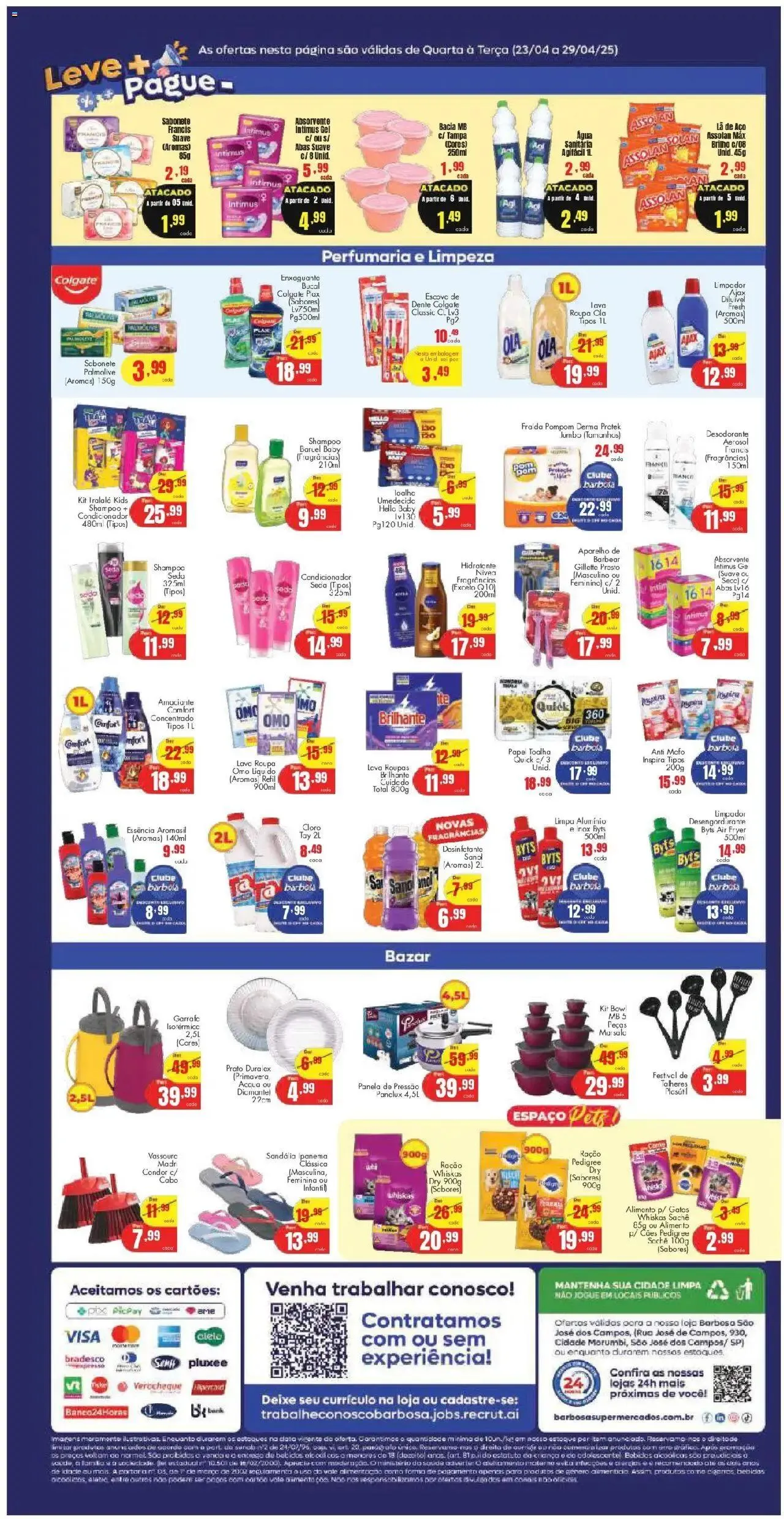 Encarte de Barbosa Supermercados - Ofertas Loja São José dos Campos 23 de abril até 29 de abril 2025 - Pagina 4