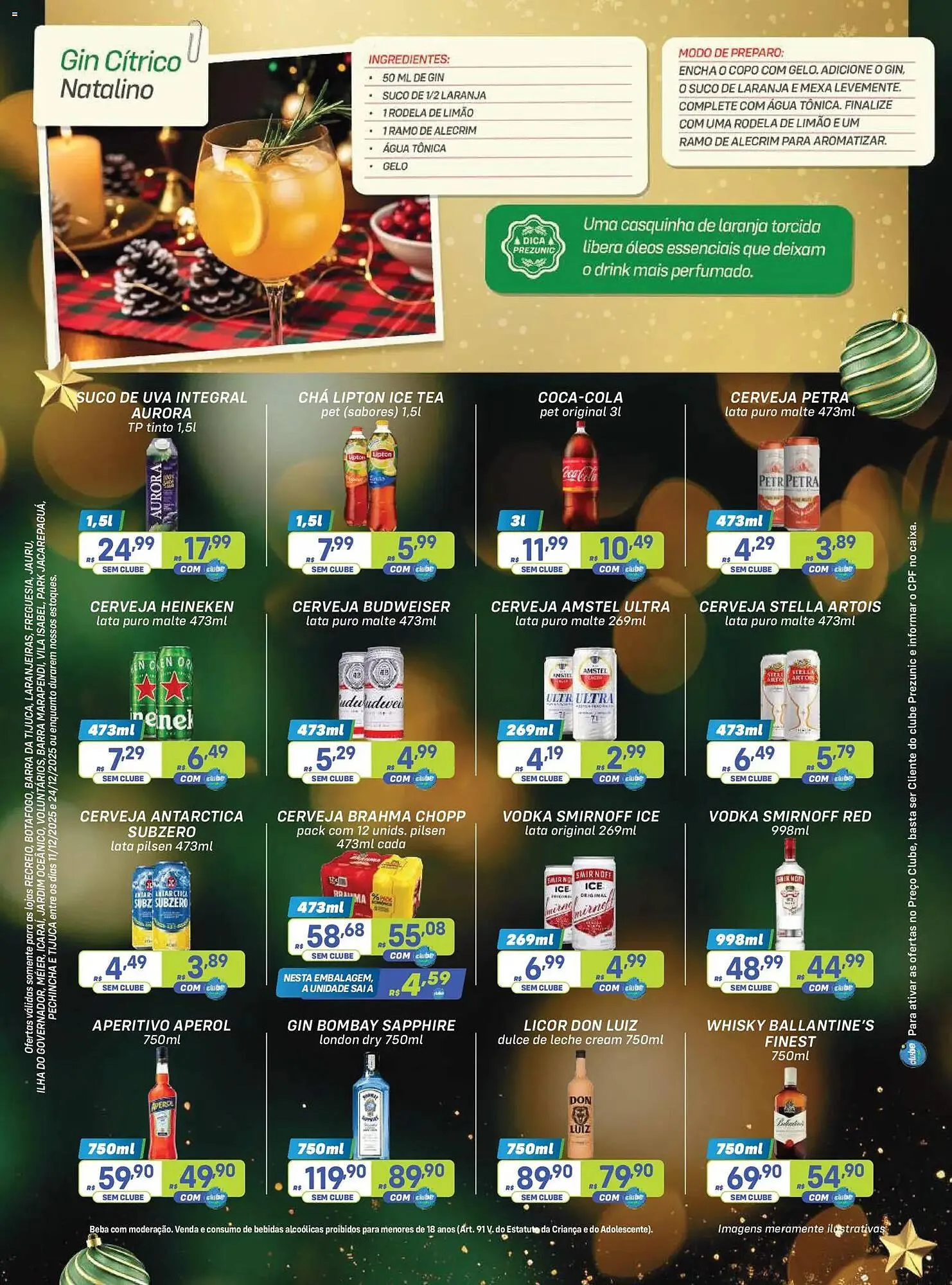 Encarte de Encarte Prezunic 11 de dezembro até 24 de dezembro 2025 - Pagina 17