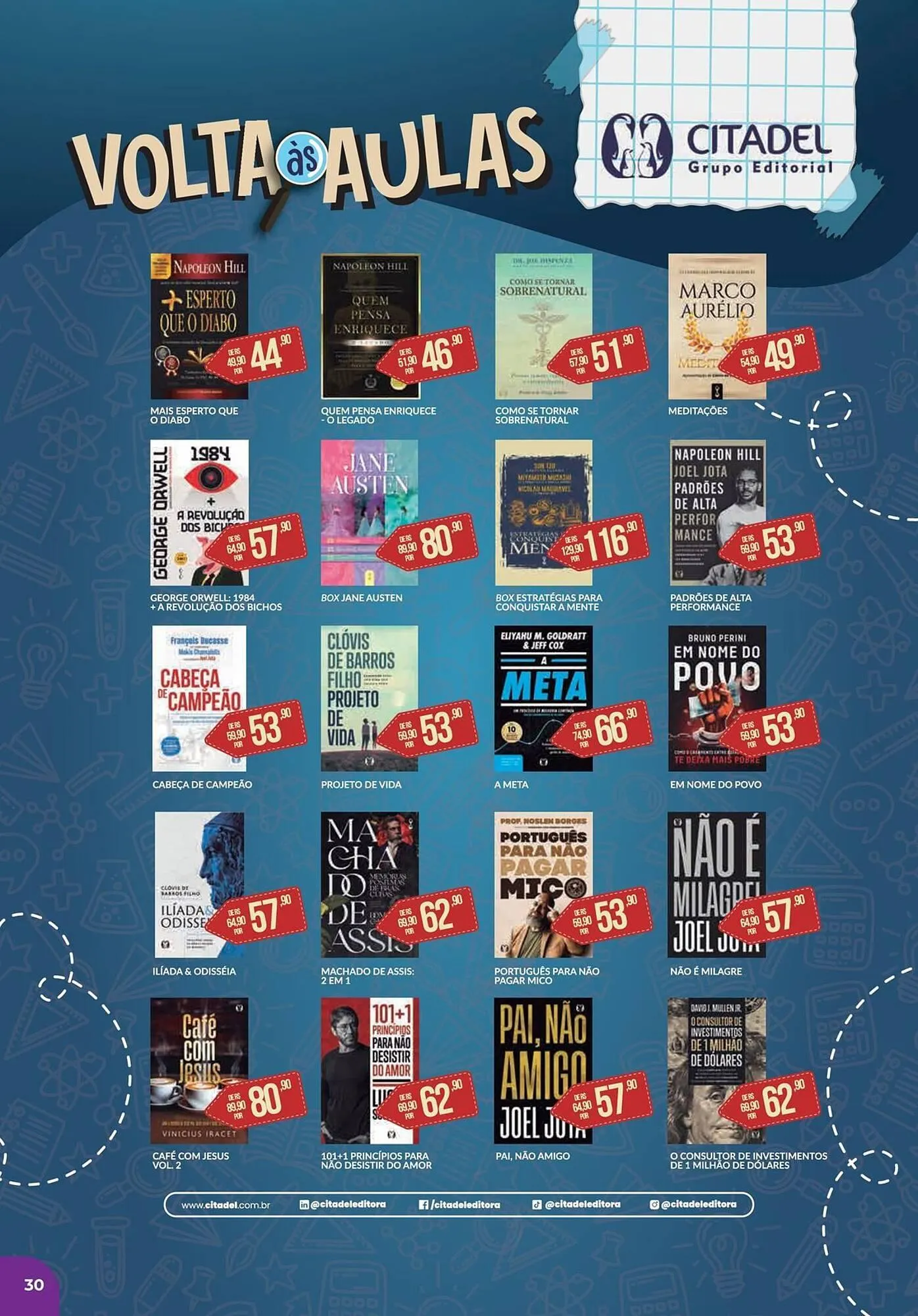 Encarte de Catálogo Livraria Leitura 31 de janeiro até 28 de fevereiro 2026 - Pagina 30