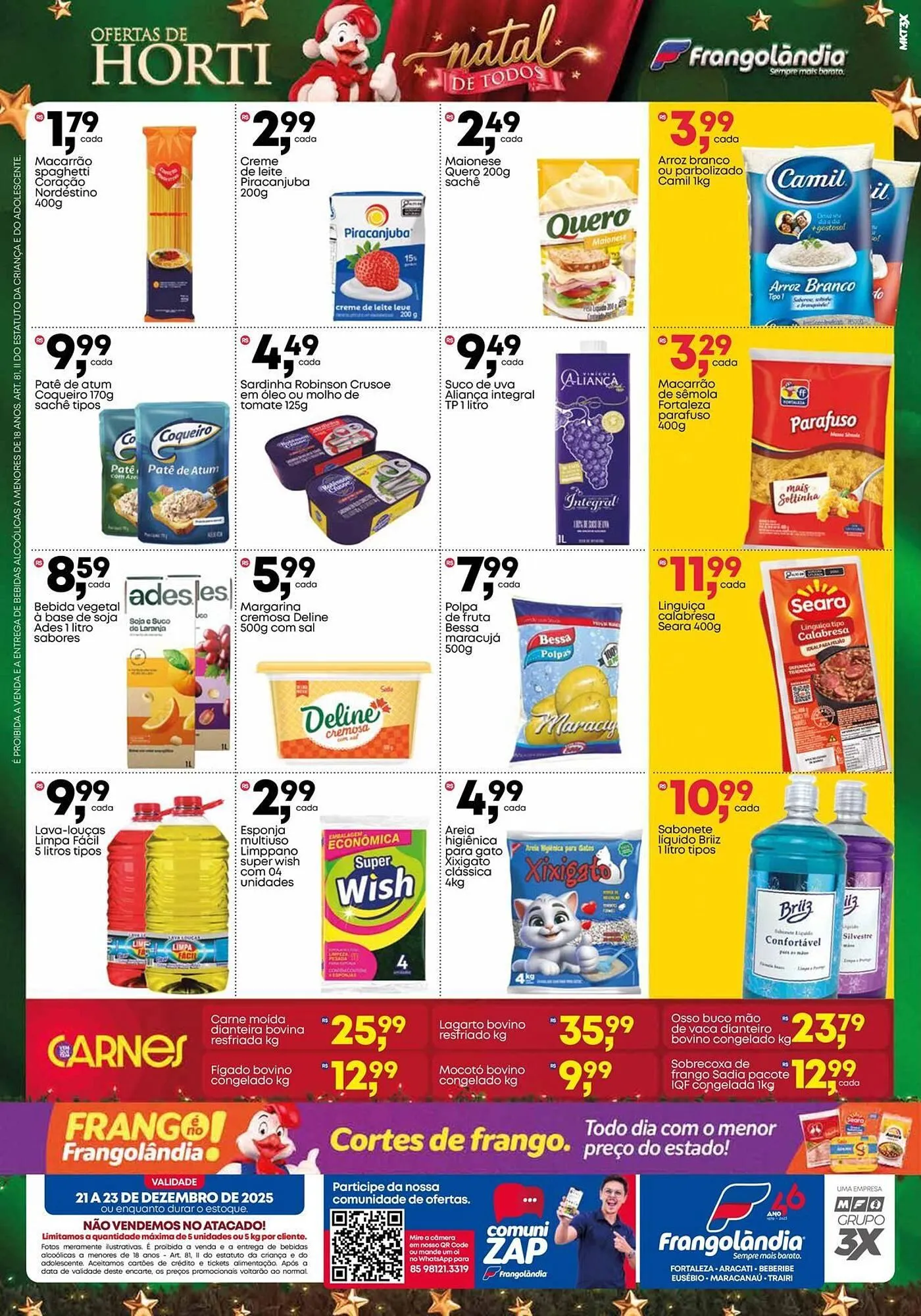 Encarte de Encarte Frangolândia 21 de dezembro até 23 de dezembro 2025 - Pagina 2