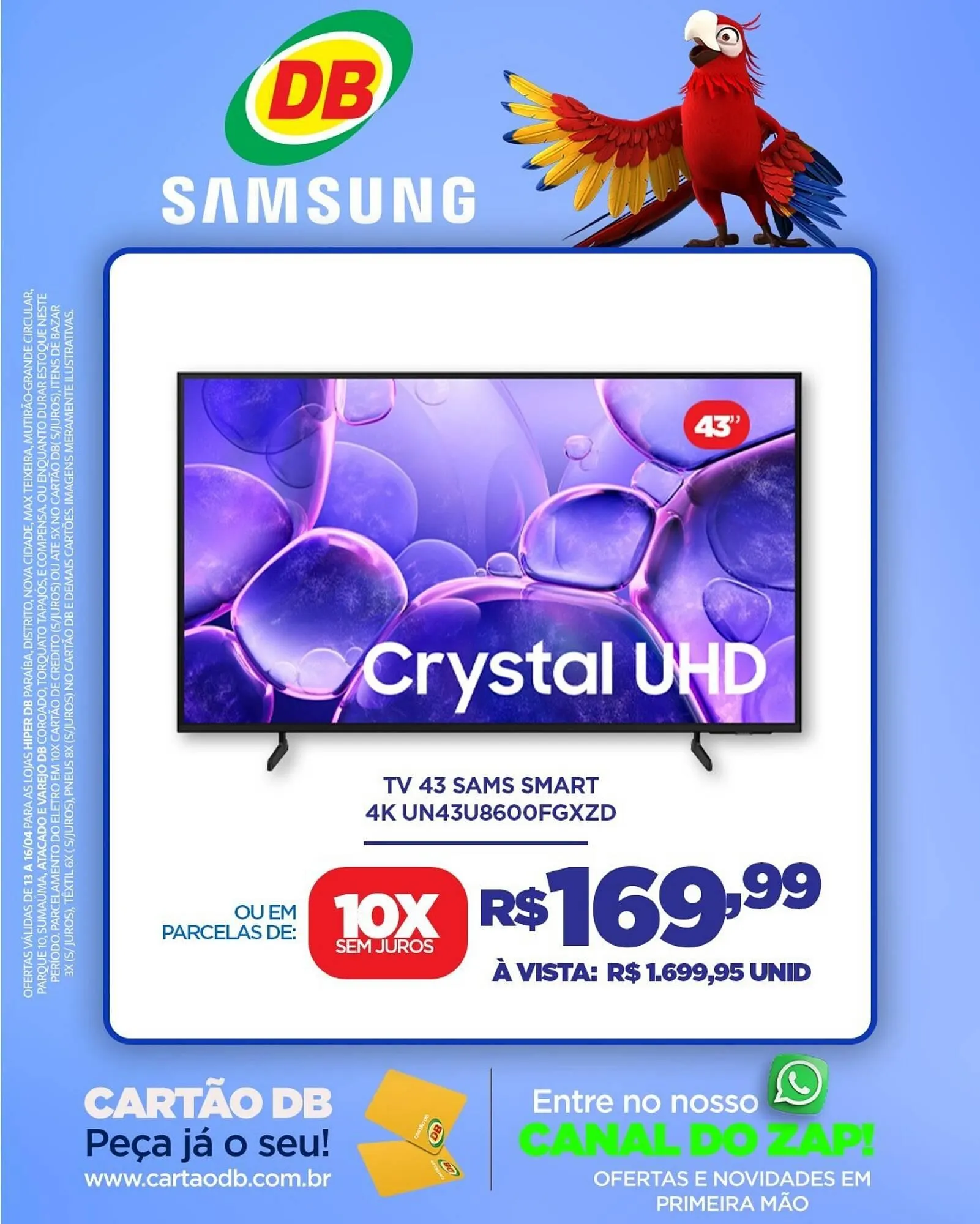 Encarte de Catálogo DB Supermercados 13 de abril até 16 de abril 2026 - Pagina 3