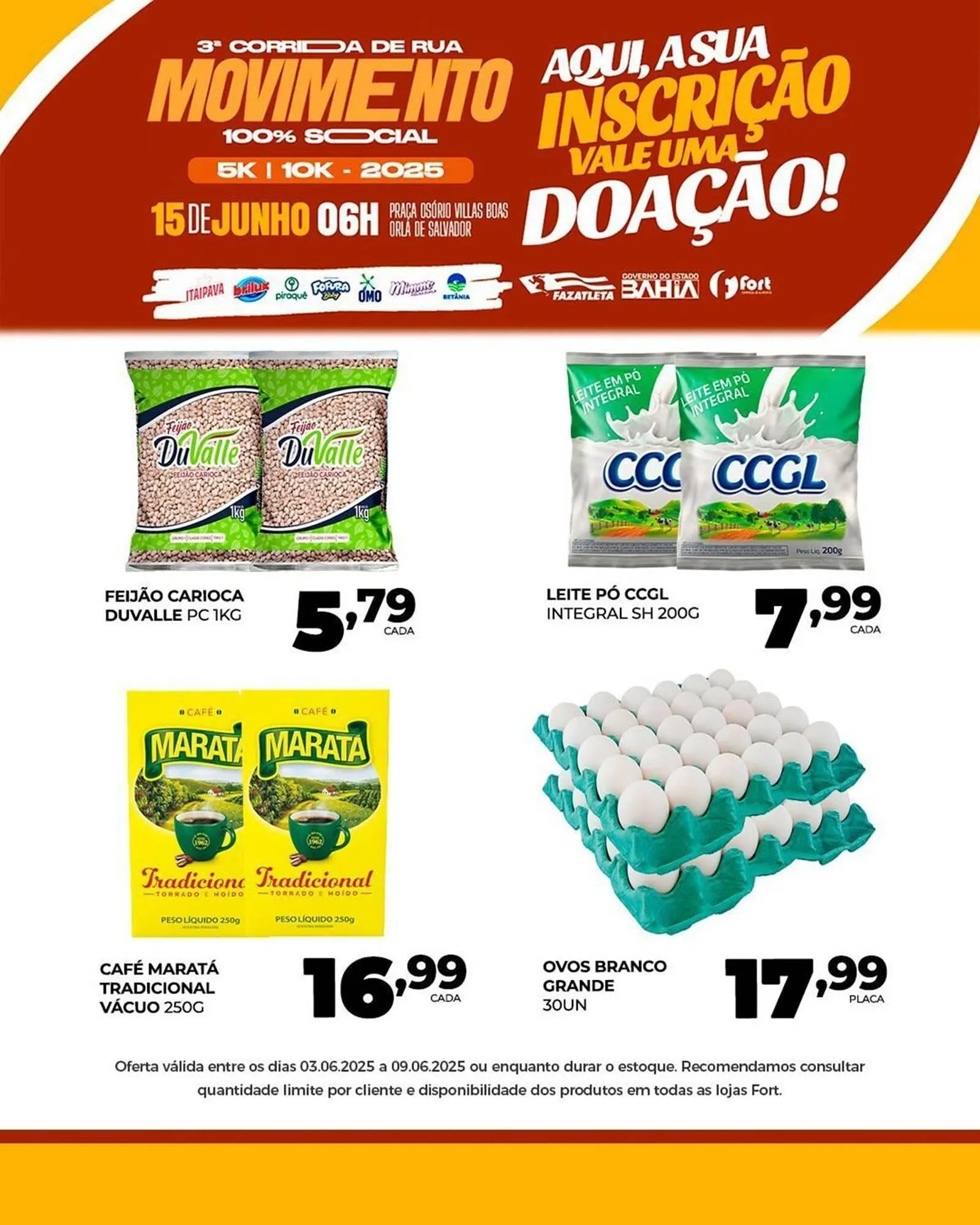 Encarte de Catálogo Fort Atacadista 3 de junho até 9 de junho 2025 - Pagina 1