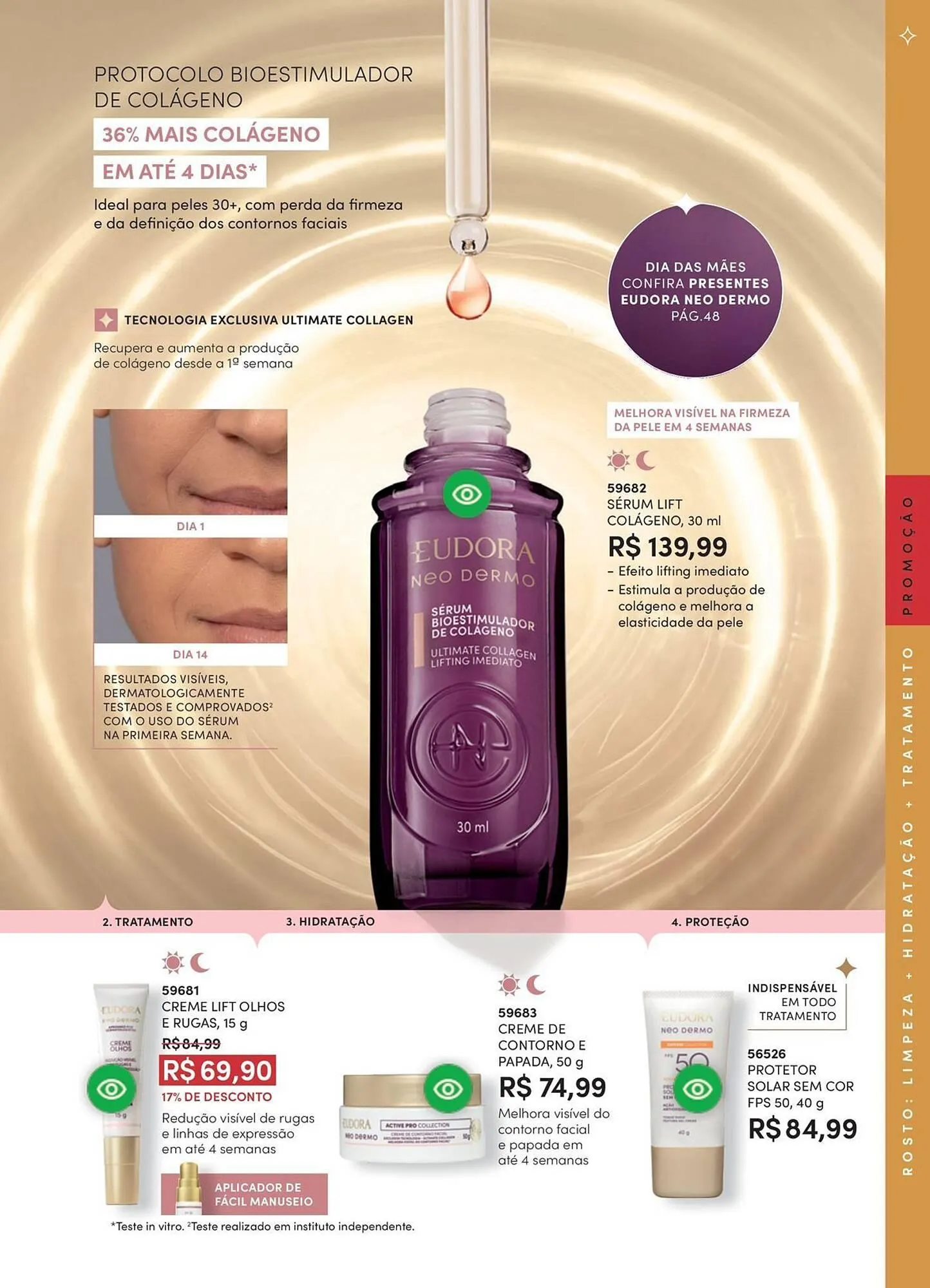 Encarte de Catálogo Eudora 1 de abril até 1 de maio 2026 - Pagina 45