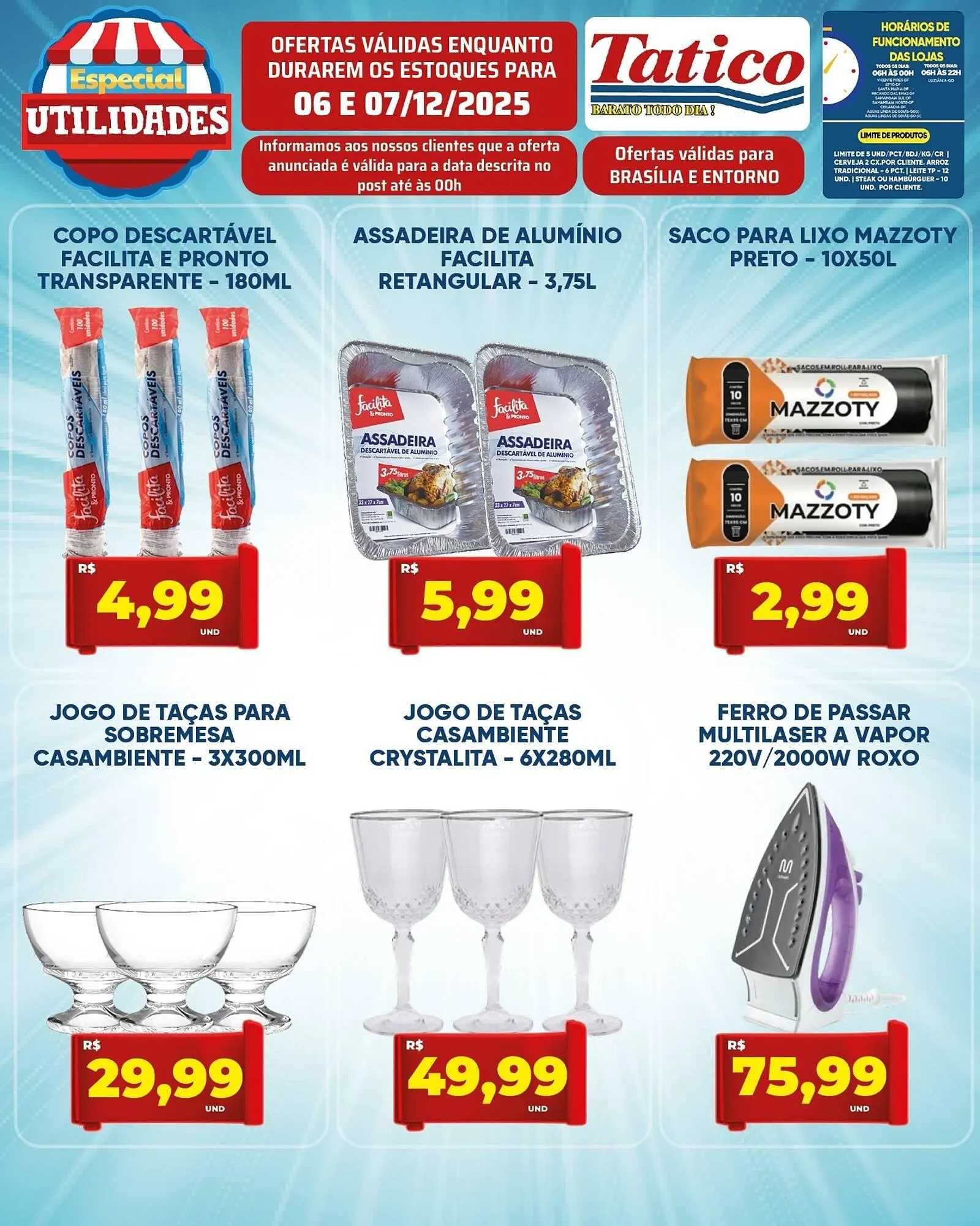 Encarte de Tabloide Tatico 6 de dezembro até 7 de dezembro 2025 - Pagina 2