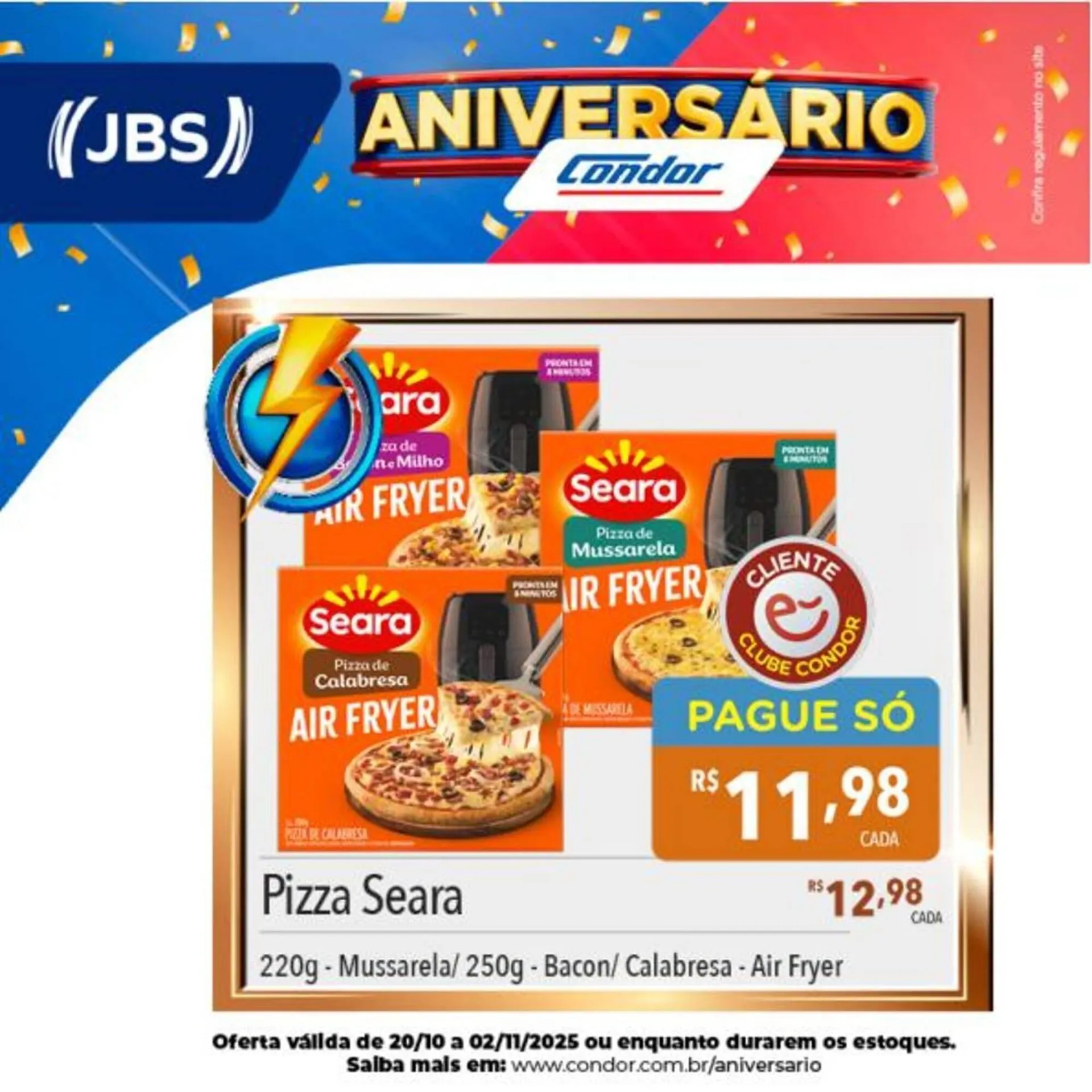 Encarte de Catálogo Supermercados Condor 28 de outubro até 31 de outubro 2025 - Pagina 19