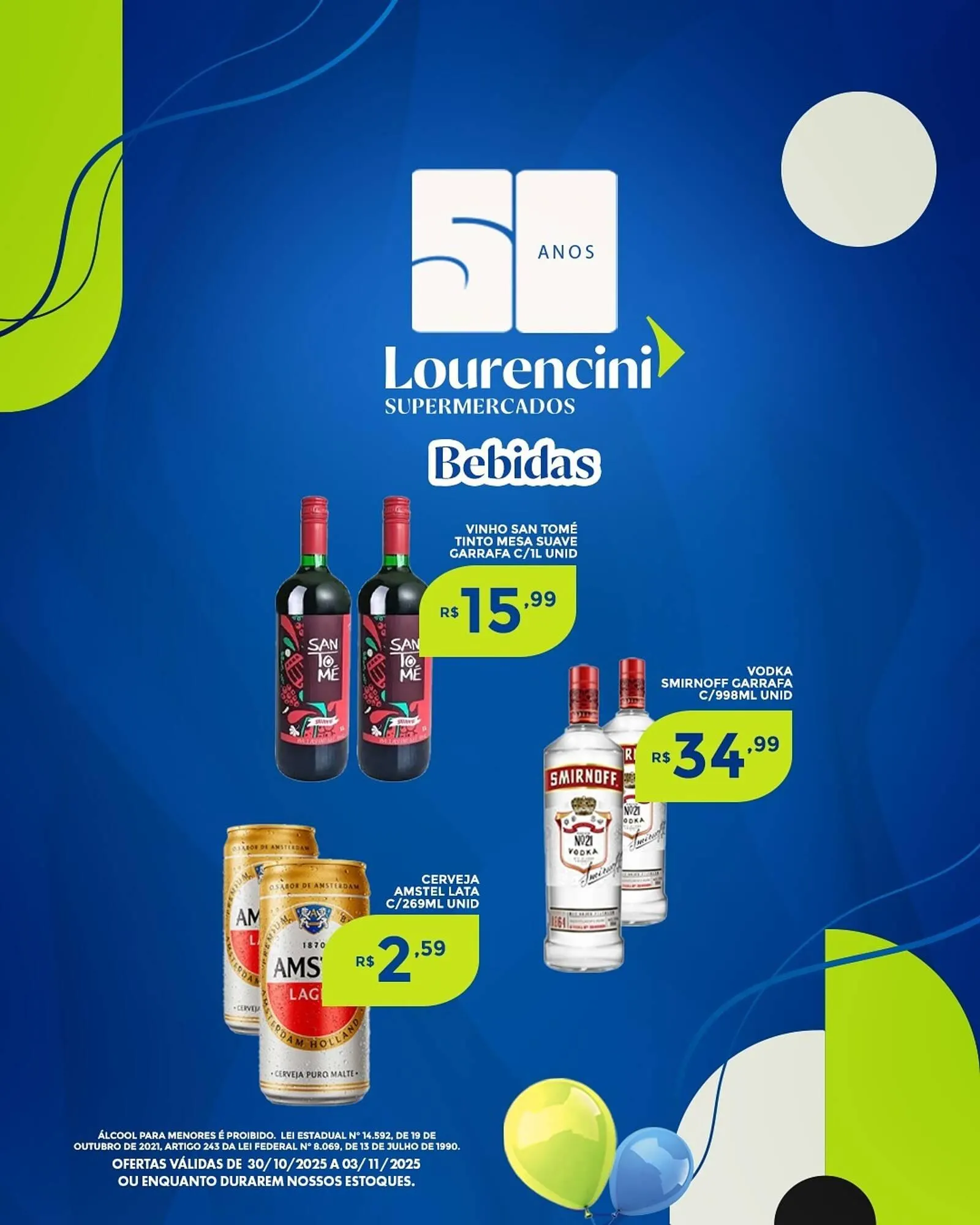 Encarte de Catálogo Lourencini Supermercados 30 de outubro até 3 de novembro 2025 - Pagina 2