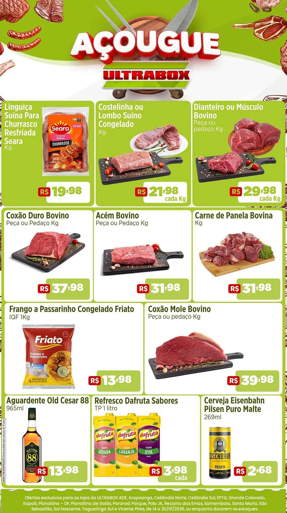 Encarte de Panfleto Ultrabox 14 de janeiro até 20 de janeiro 2026 - Pagina 2
