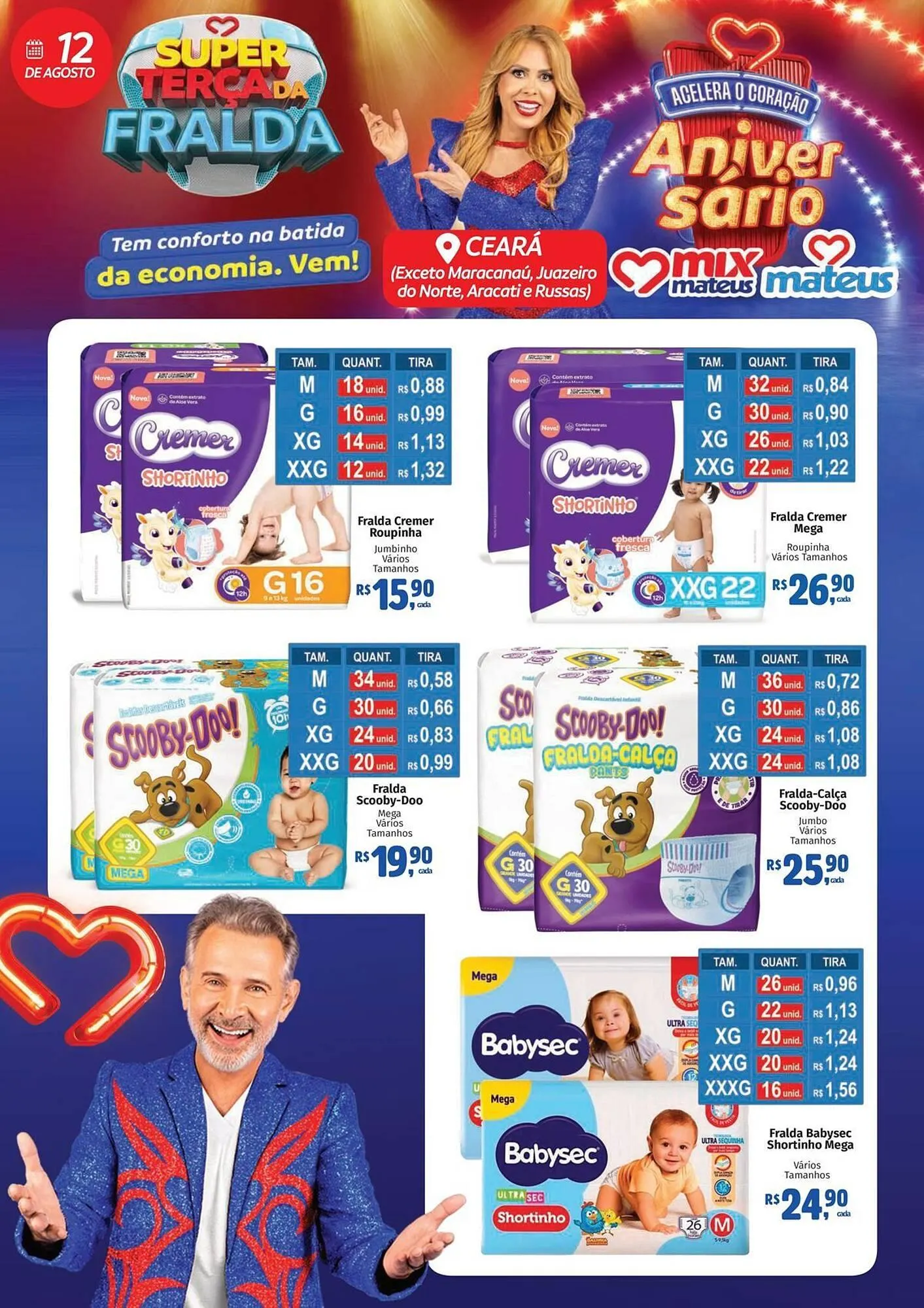 Encarte de Catálogo Supermercados Mateus 12 de agosto até 12 de agosto 2025 - Pagina 1