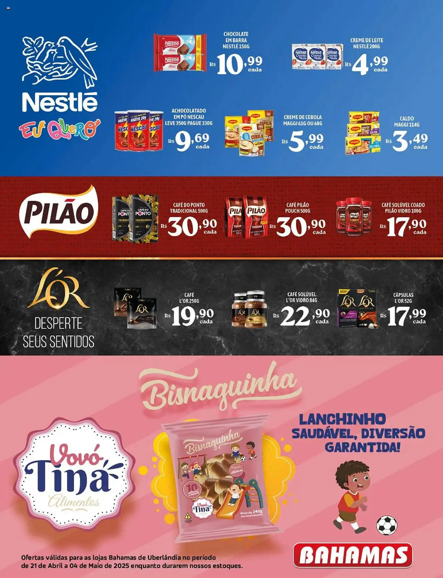 Encarte de Catálogo Bahamas Supermercados 21 de abril até 4 de maio 2025 - Pagina 4