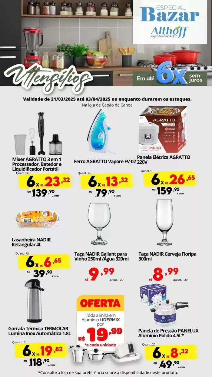 Encarte de Encarte Bazar - RS. 21 de março até 3 de abril 2025 - Pagina 2