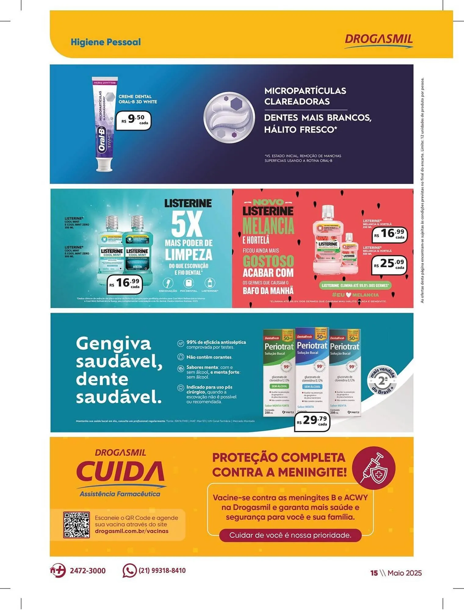 Encarte de Catálogo Drogasmil 5 de maio até 1 de junho 2025 - Pagina 15