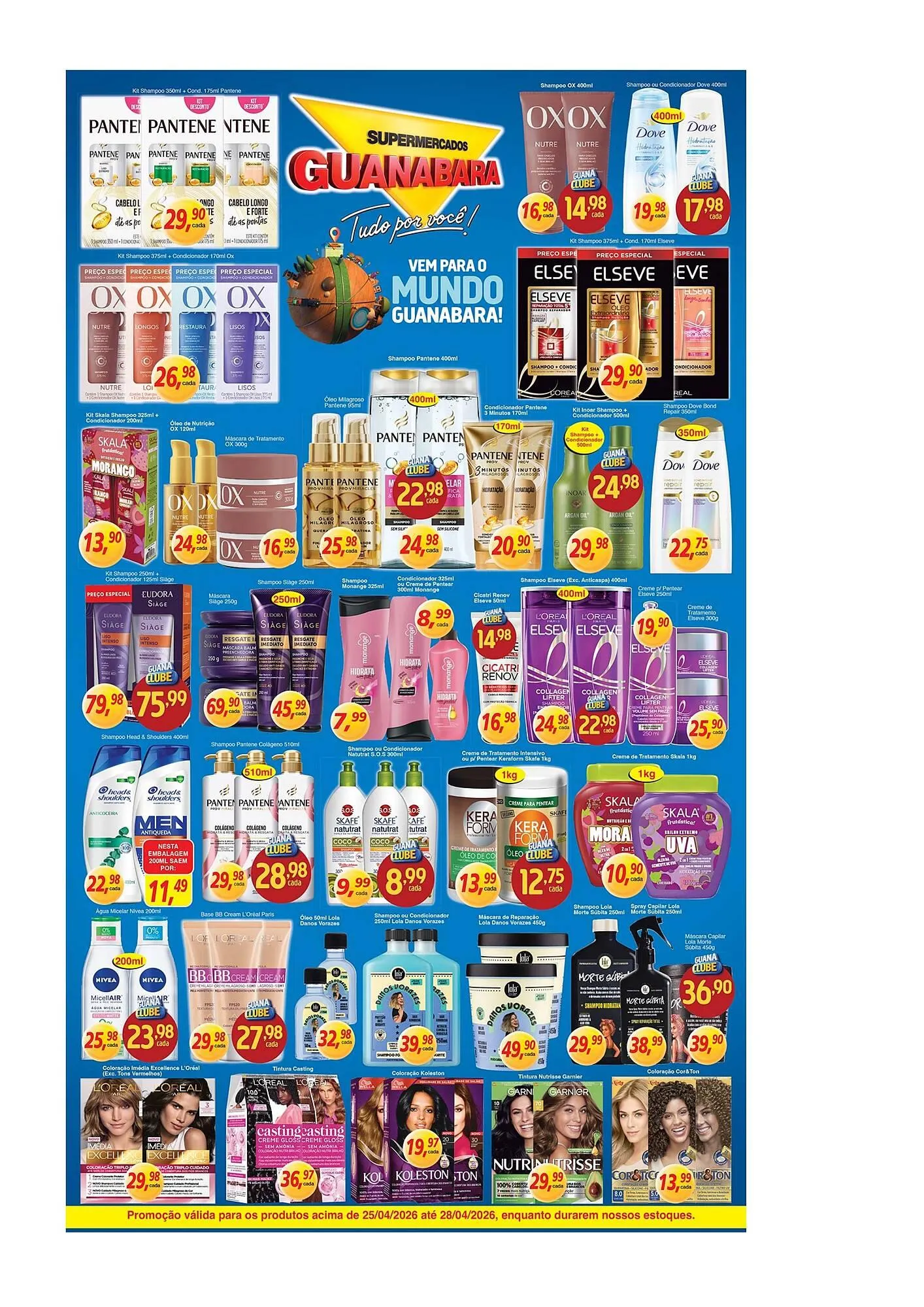 Encarte de Encarte Supermercados Guanabara 25 de abril até 28 de abril 2026 - Pagina 10