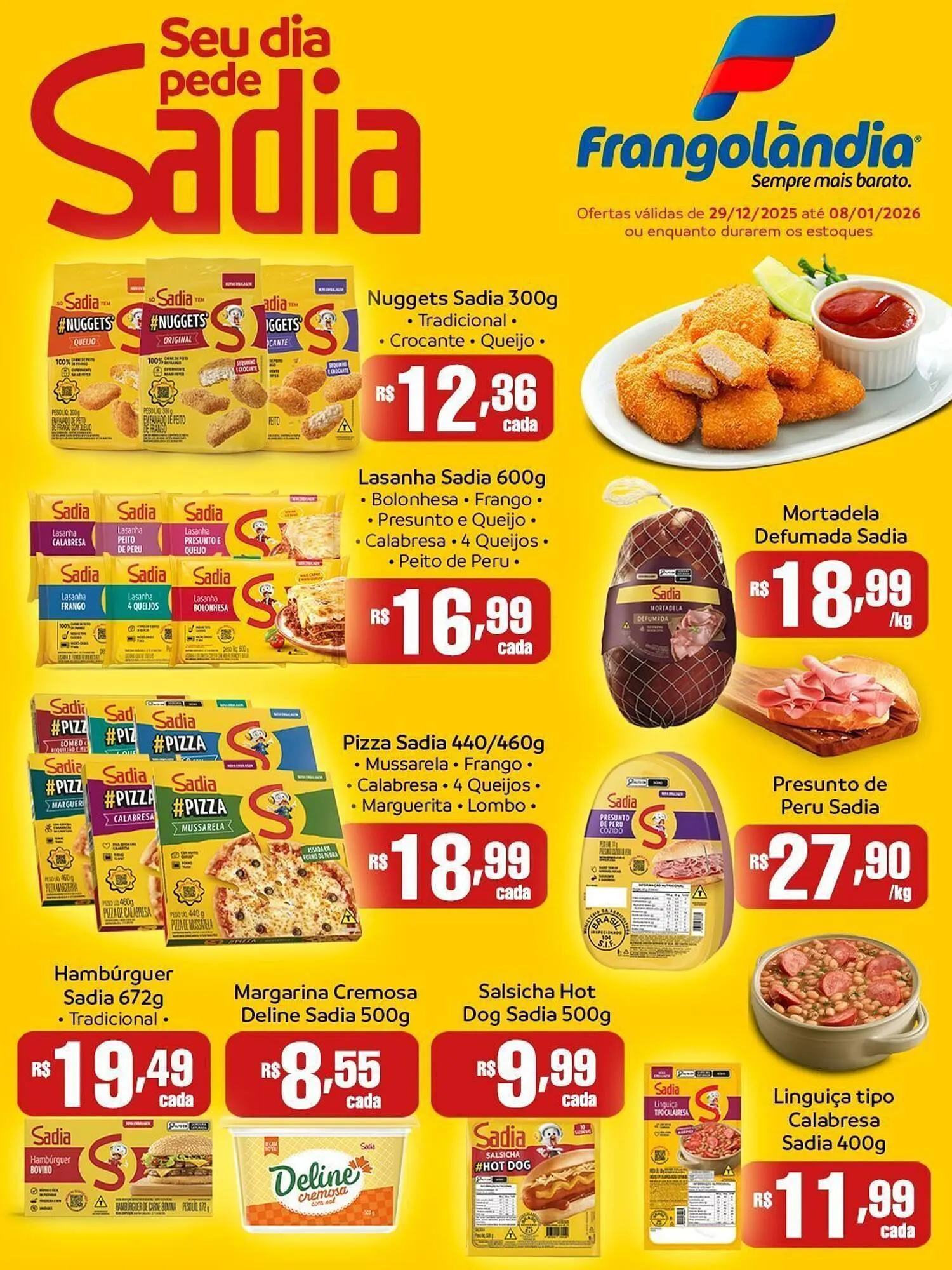 Encarte de Encarte Frangolândia 29 de dezembro até 8 de janeiro 2026 - Pagina 1