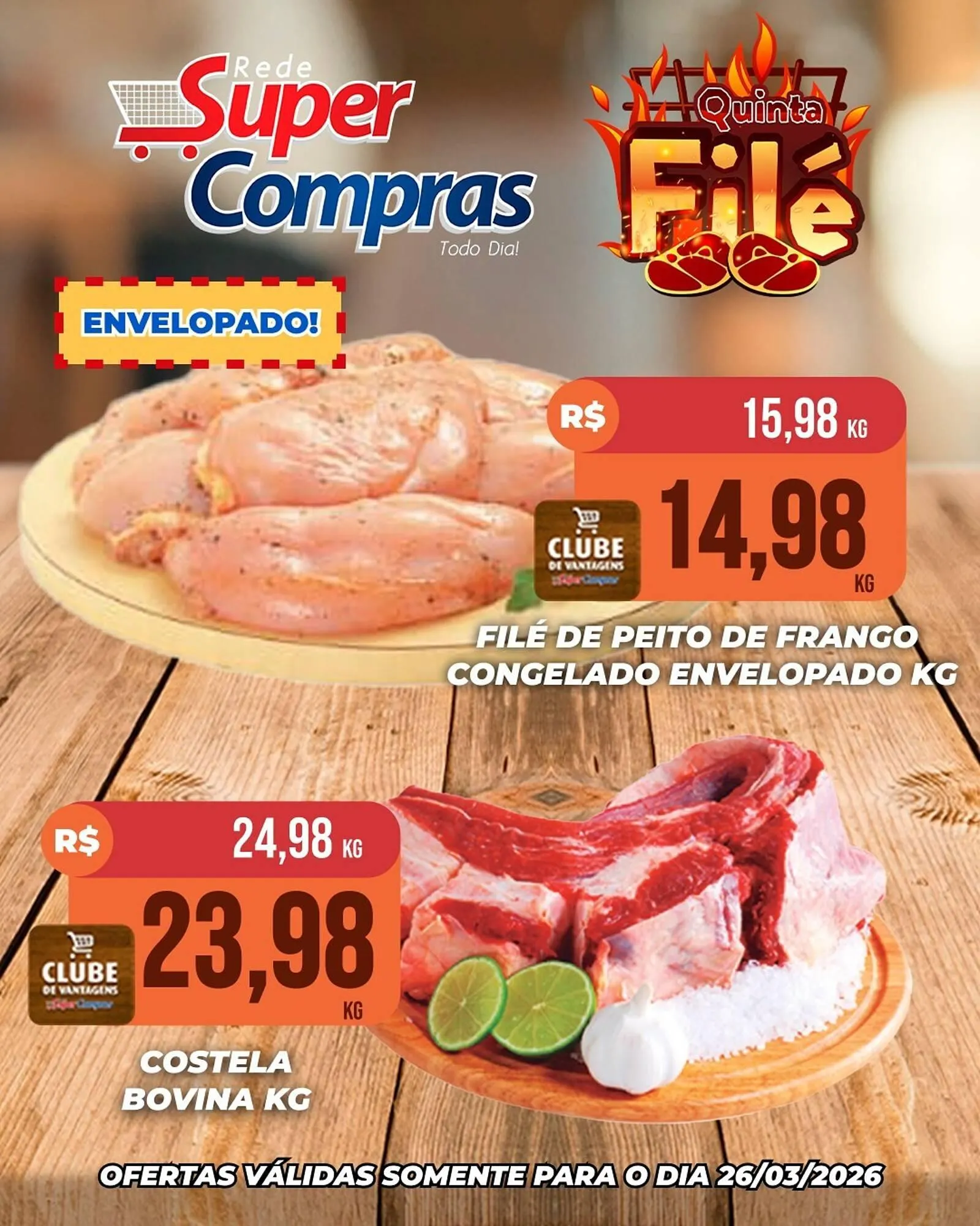 Encarte de Encarte Rede Super Compras 26 de março até 26 de março 2026 - Pagina 2