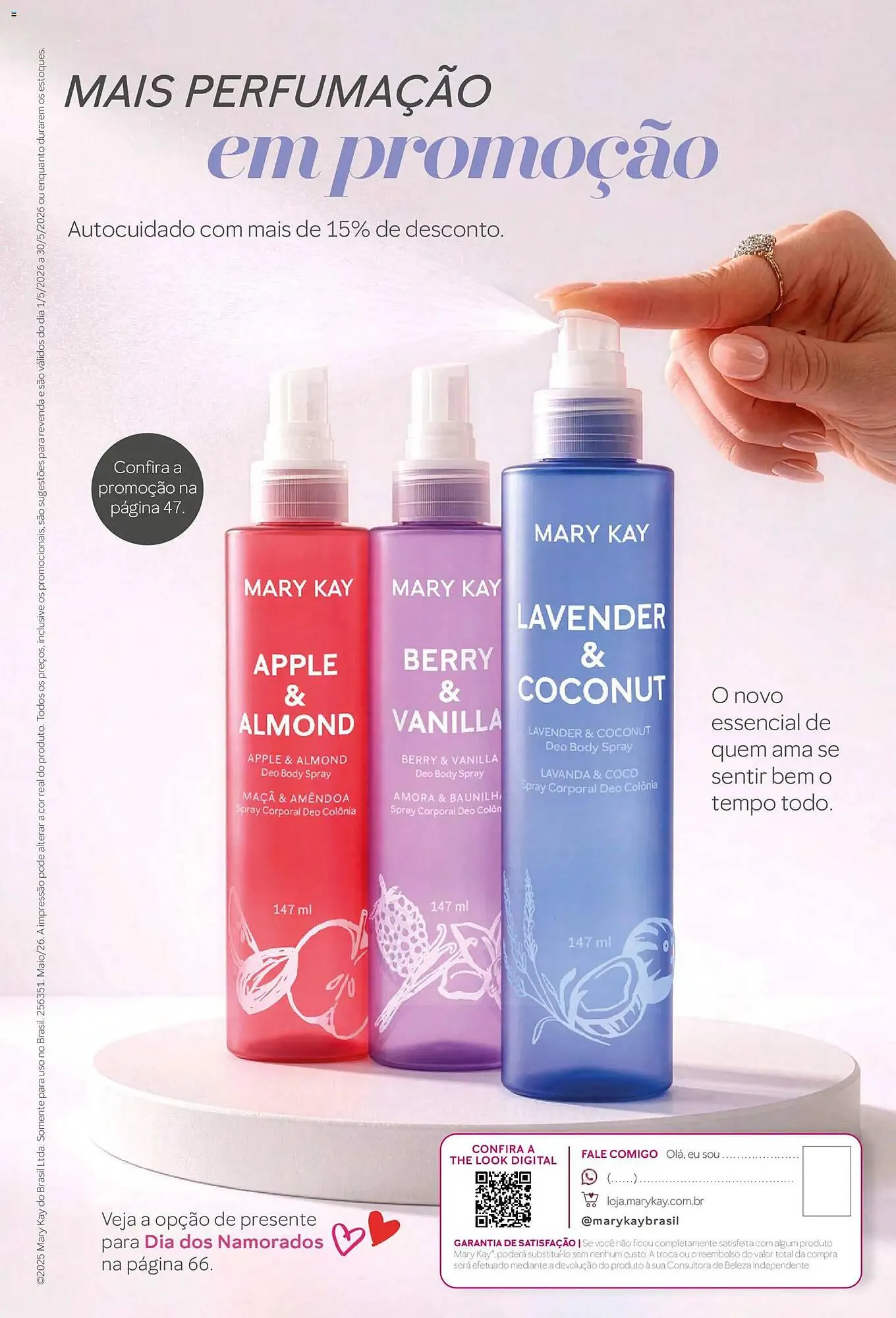 Encarte de Revista Mary Kay 1 de maio até 31 de maio 2026 - Pagina 68