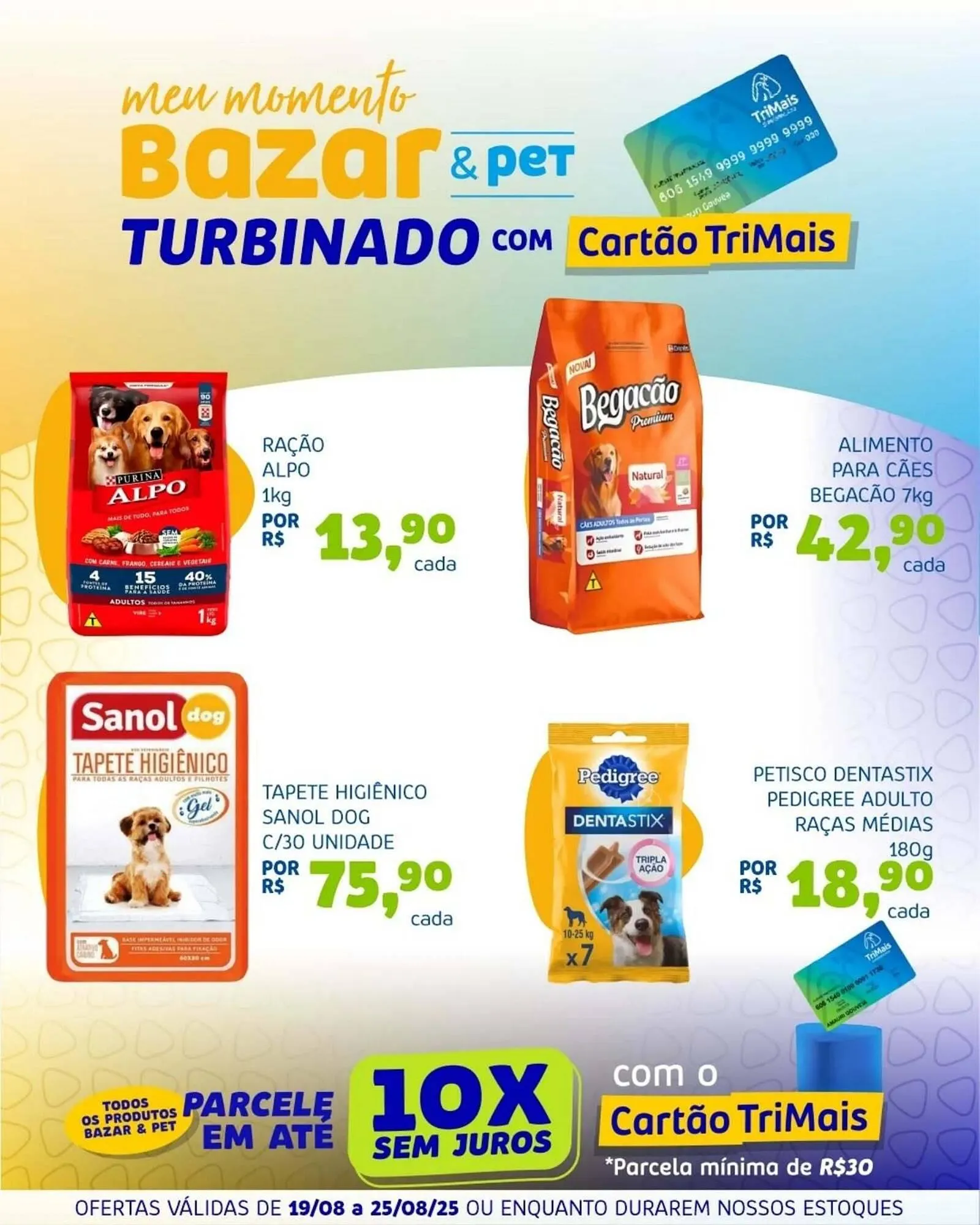 Encarte de Catálogo Trimais Supermercado 21 de agosto até 25 de agosto 2025 - Pagina 1