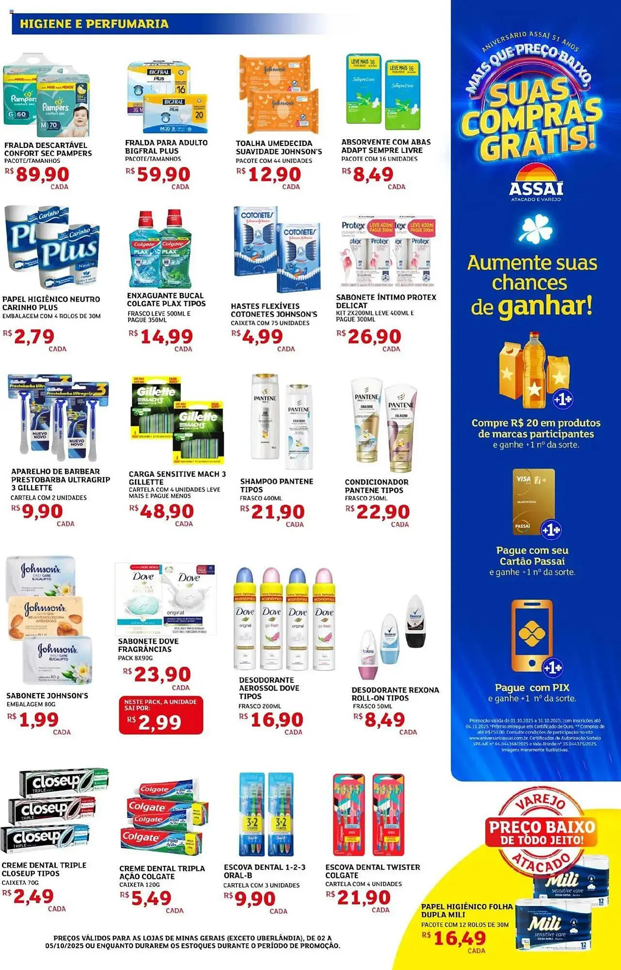Encarte de Encarte Assaí Atacadista 2 de outubro até 5 de outubro 2025 - Pagina 7