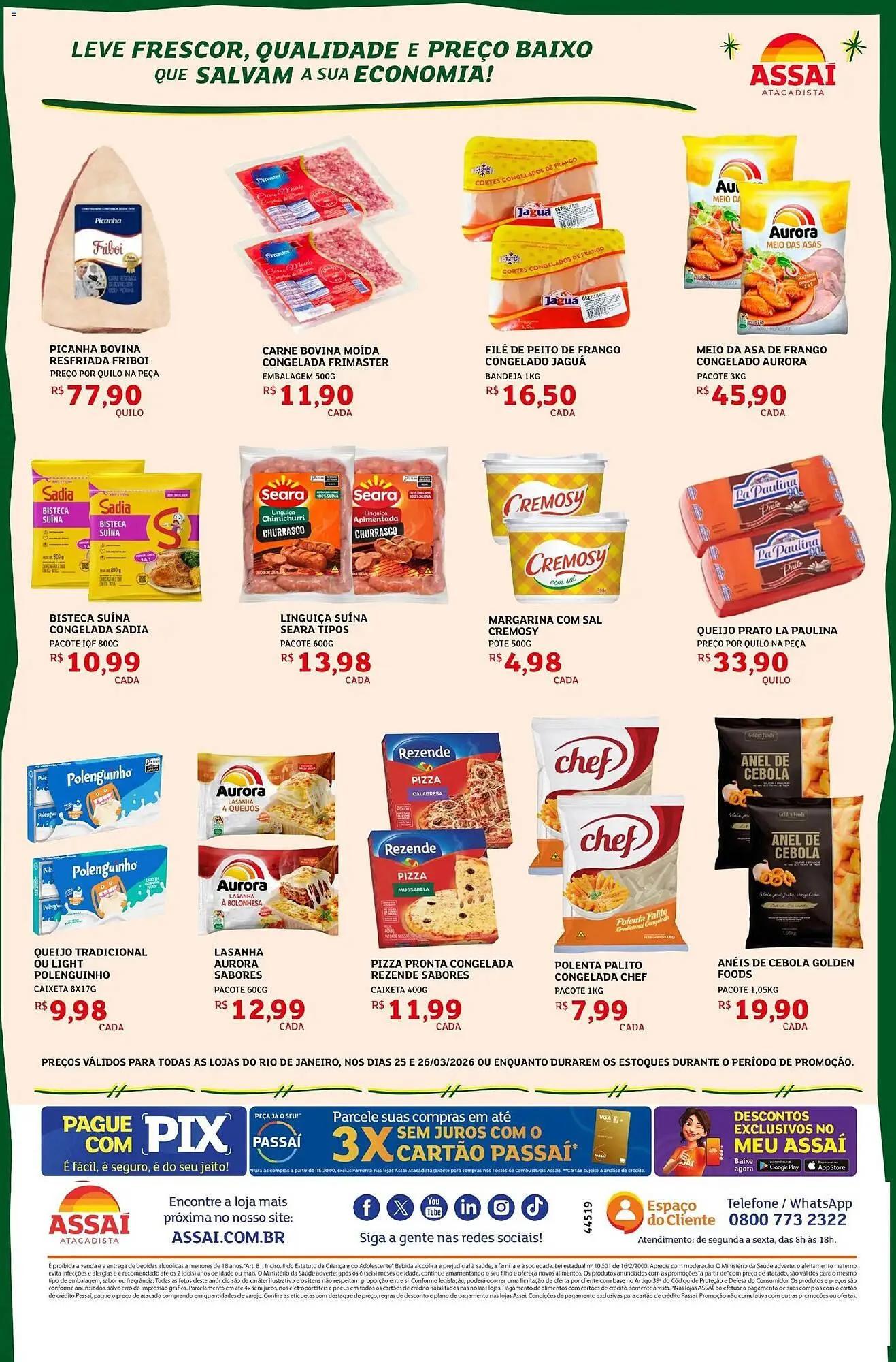 Encarte de Encarte Assaí Atacadista 25 de março até 26 de março 2026 - Pagina 2