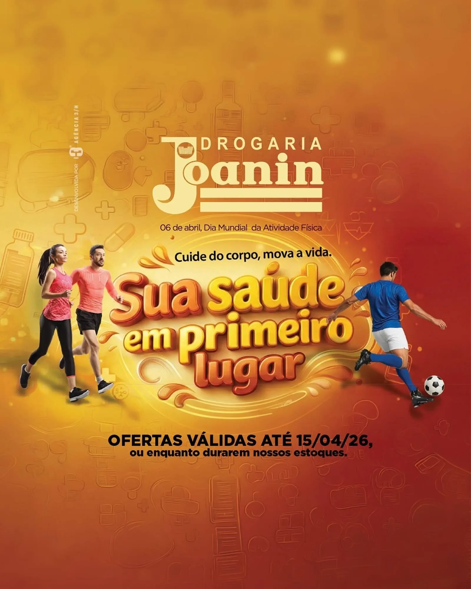 Encarte de Catálogo Supermercados Joanin 6 de abril até 15 de abril 2026 - Pagina 1