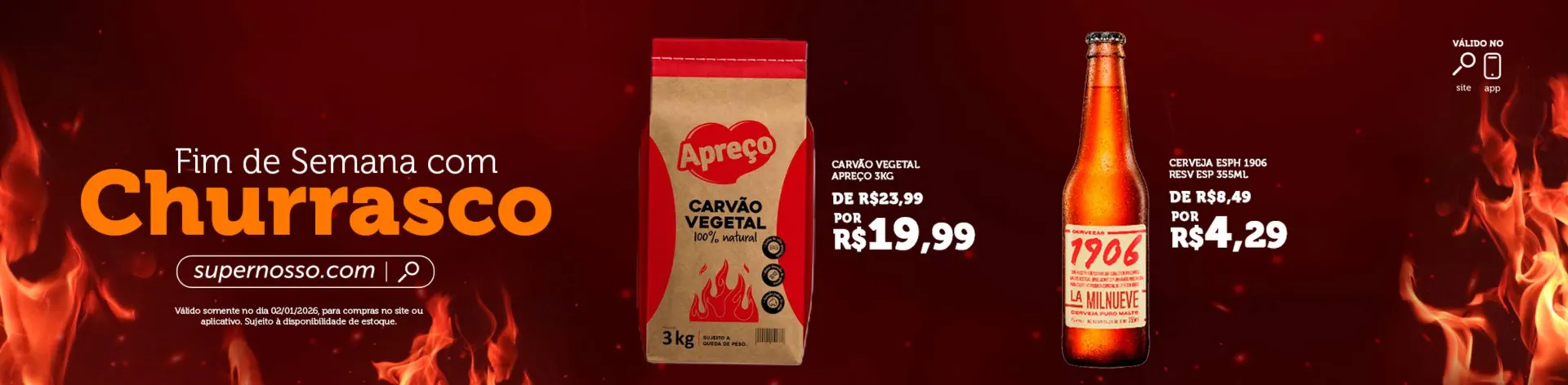 Encarte de Folheto Super Nosso 19 de janeiro até 31 de janeiro 2026 - Pagina 48