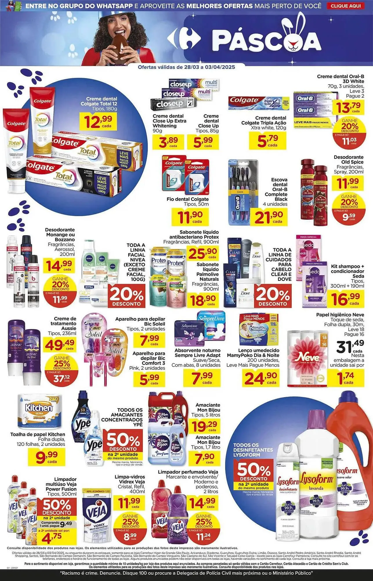 Encarte de Catálogo Carrefour 28 de março até 3 de abril 2025 - Pagina 10