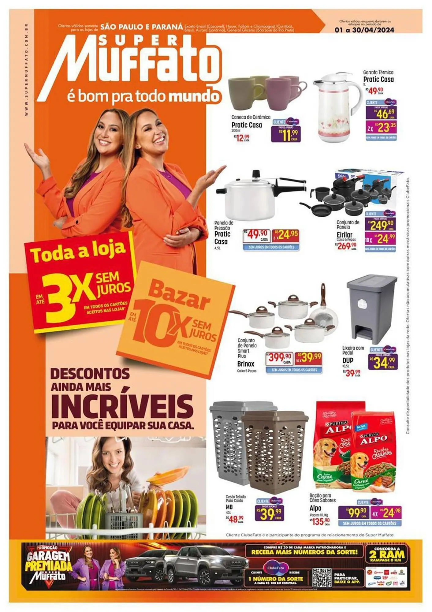 Encarte de Catálogo Muffato 2 de abril até 30 de abril 2024 - Pagina 1