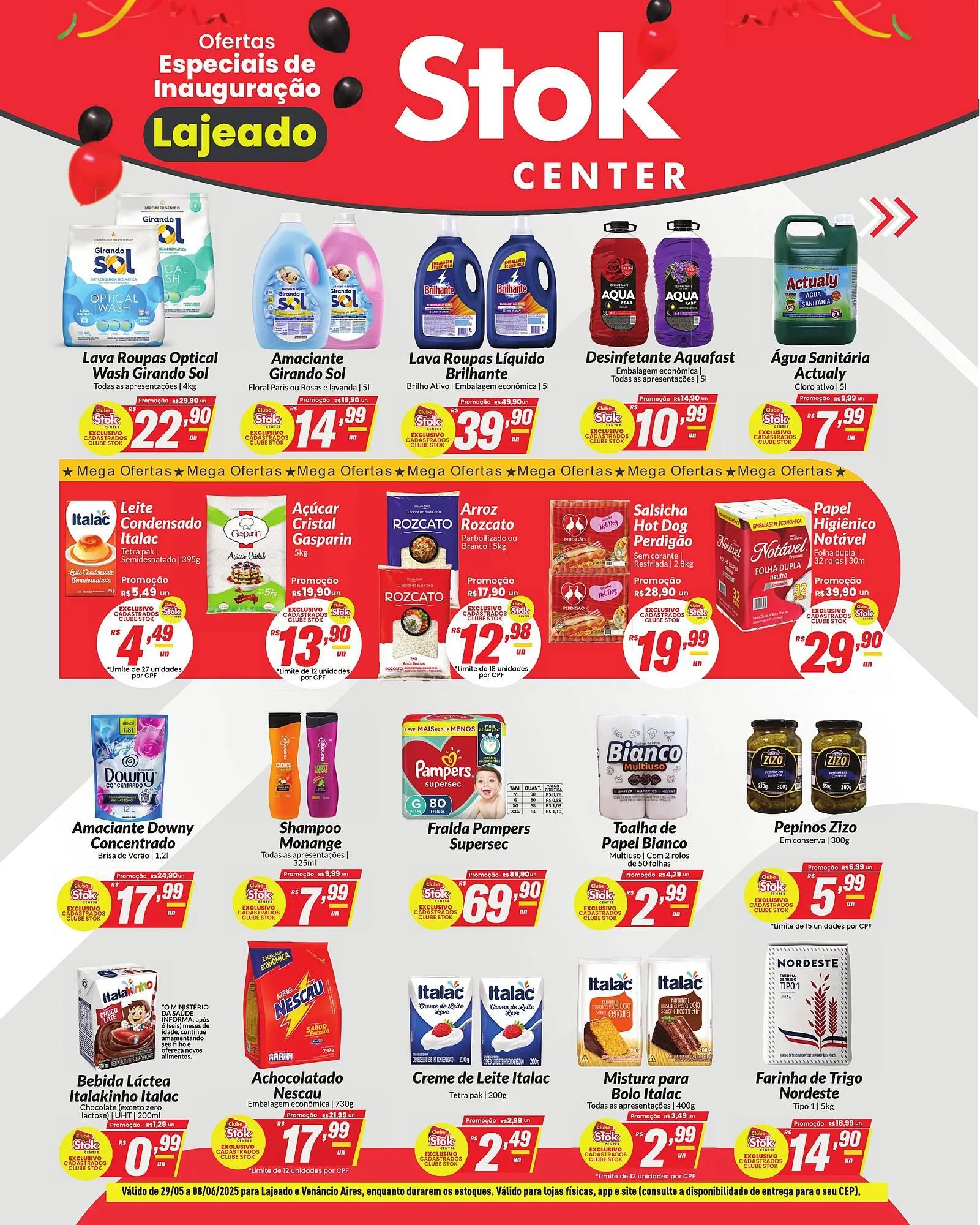 Encarte de Catálogo Stok Center 29 de maio até 8 de junho 2025 - Pagina 1
