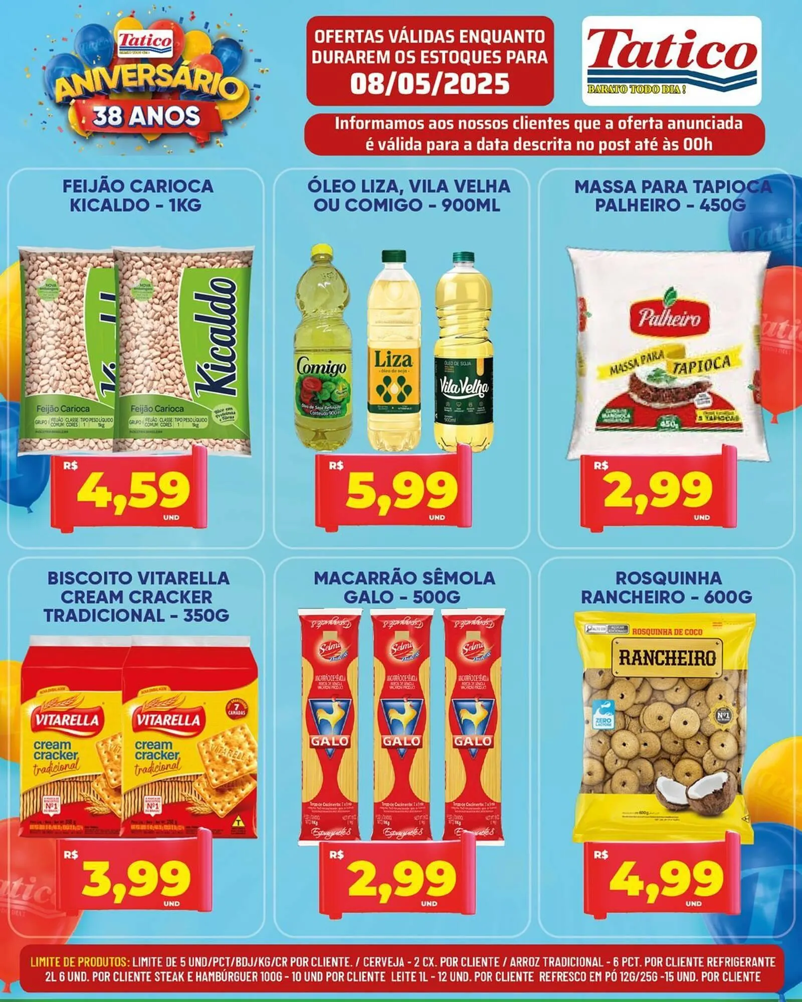 Encarte de Catálogo Tatico 8 de maio até 11 de maio 2025 - Pagina 7
