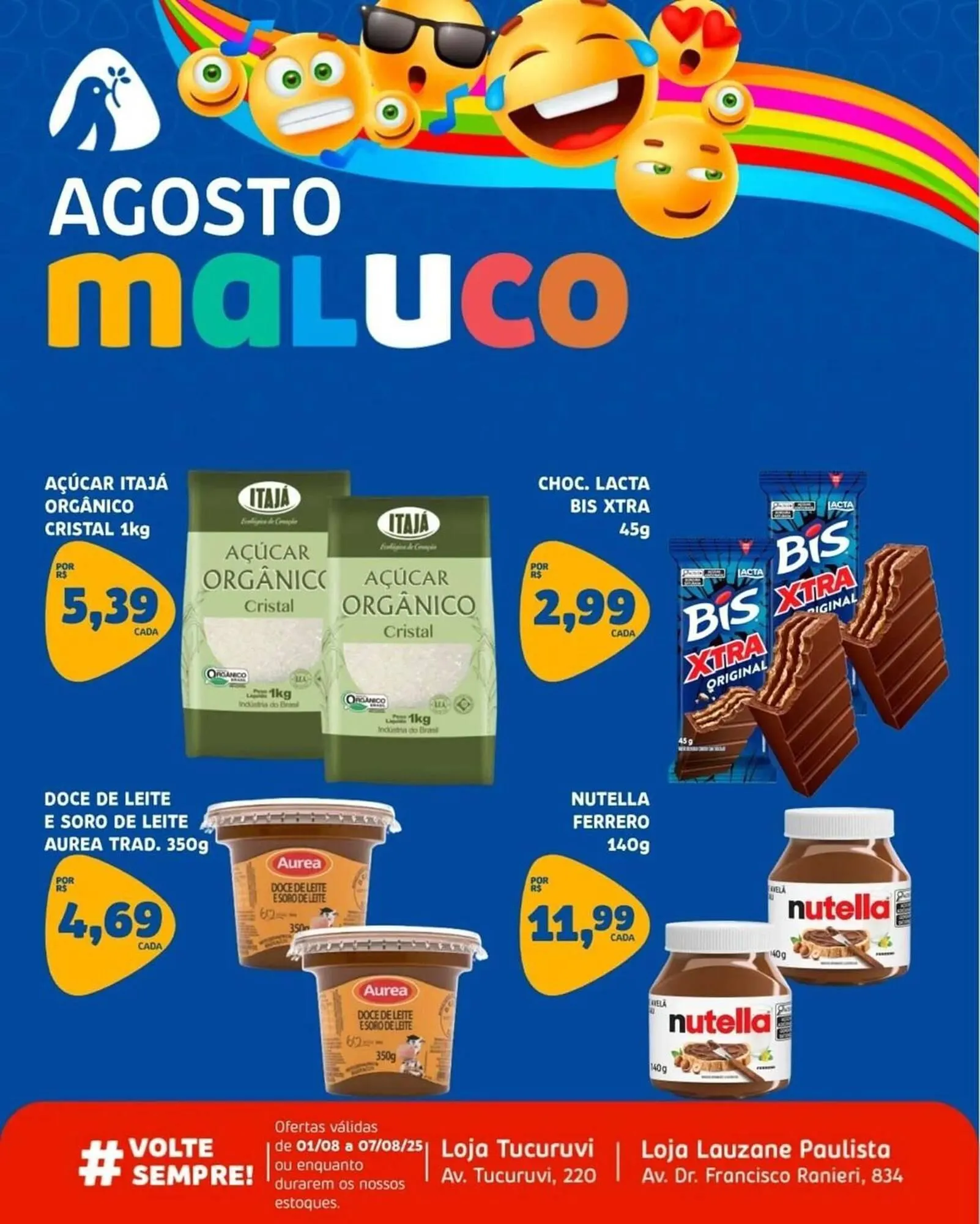 Encarte de Catálogo Trimais Supermercado 1 de agosto até 7 de agosto 2025 - Pagina 2